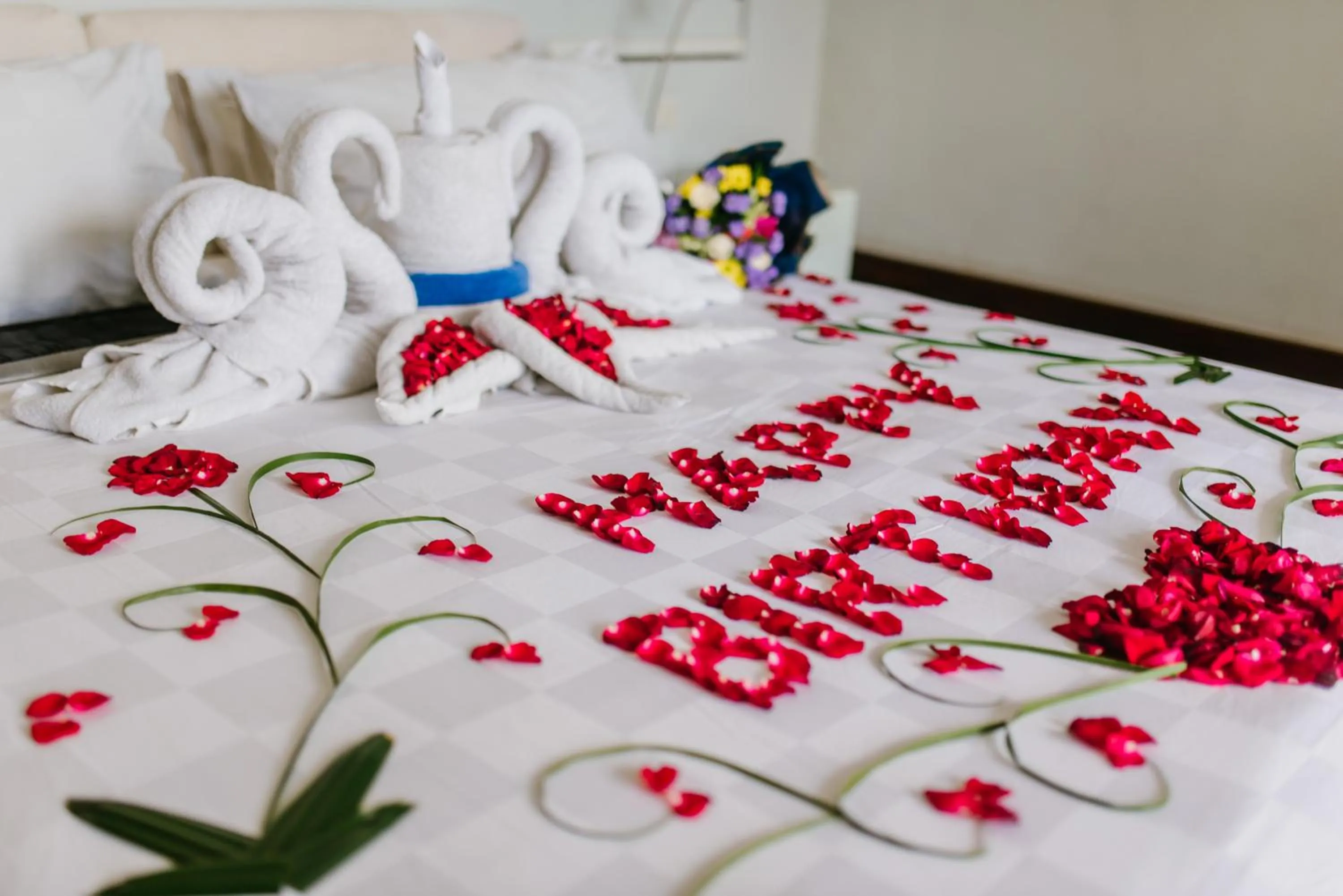 Decorative detail, Bed in C151 Smart Villas at Seminyak