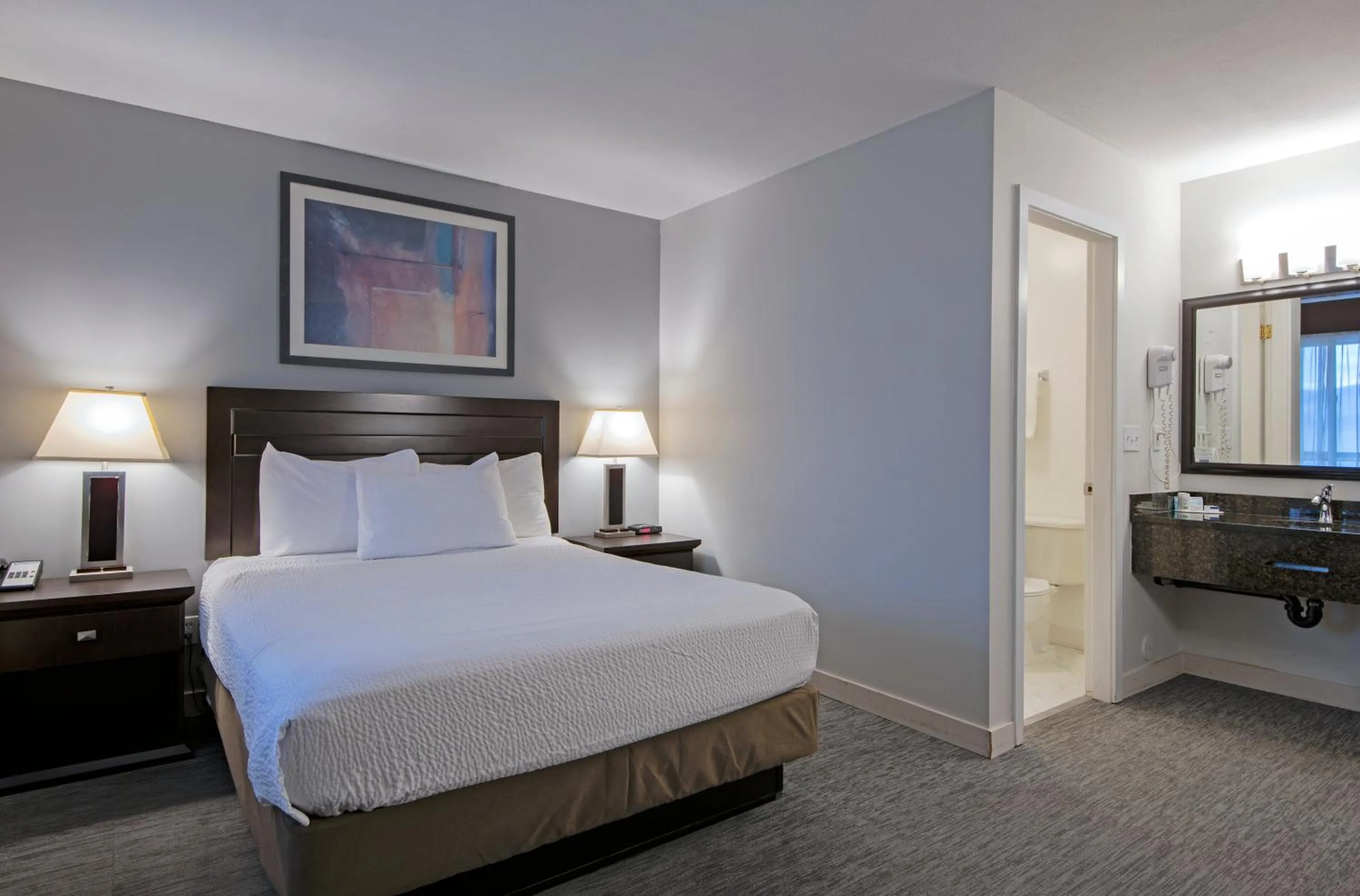 Bed in Travelodge by Wyndham Kamloops Mountview