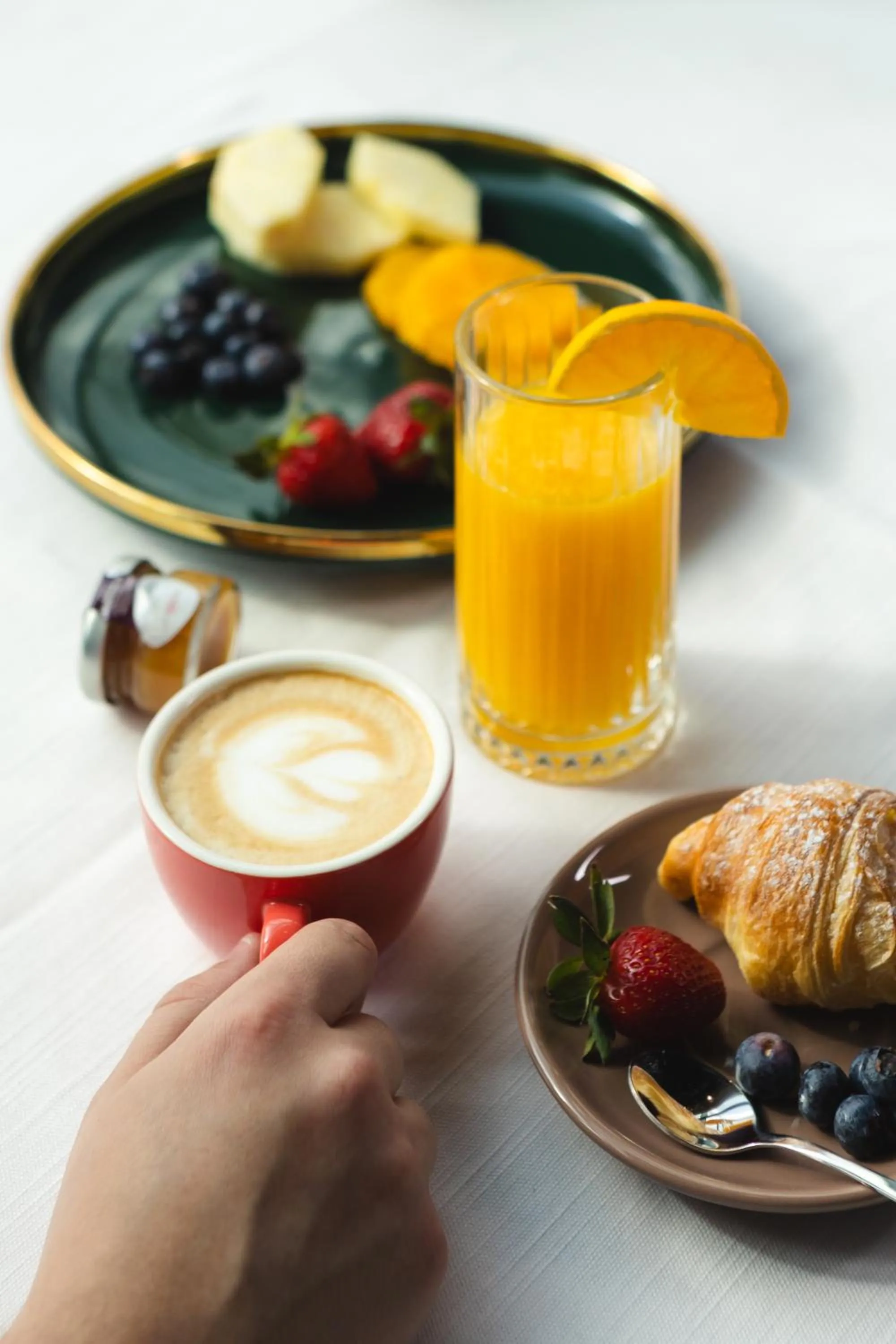 Breakfast in Hotel Platinia