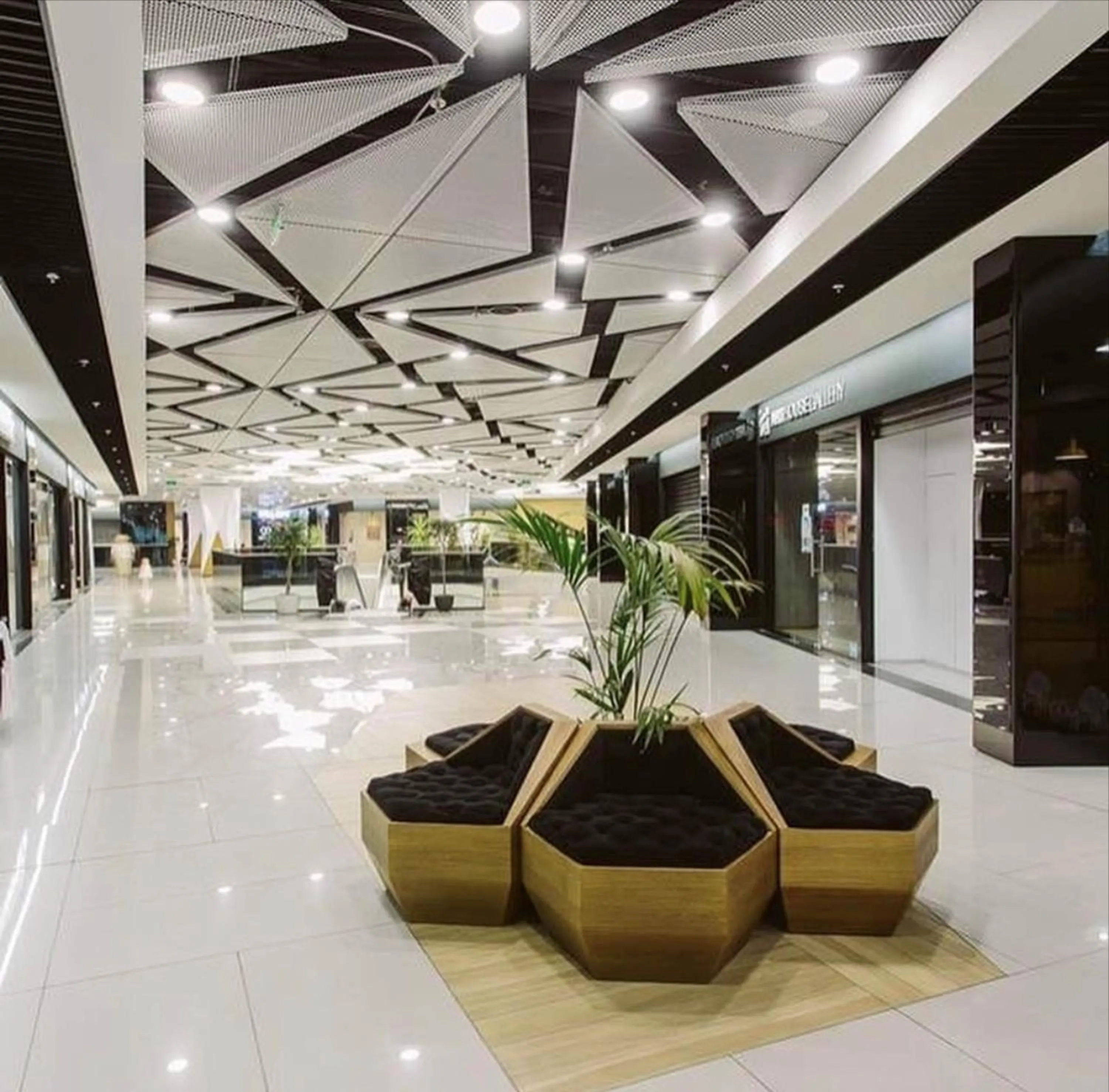 Shopping Area in Hotel Platinia