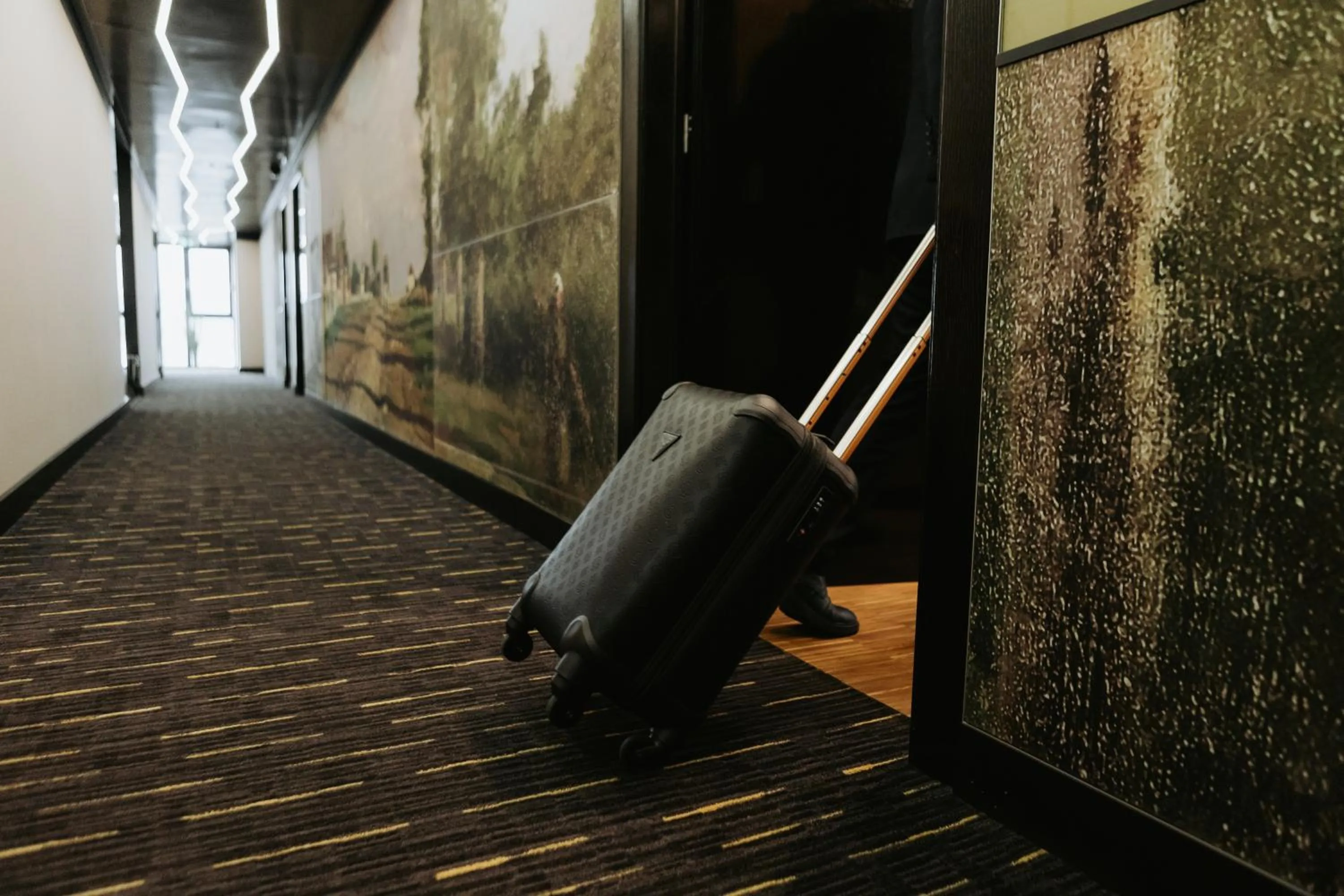 Decorative detail in Hotel Platinia