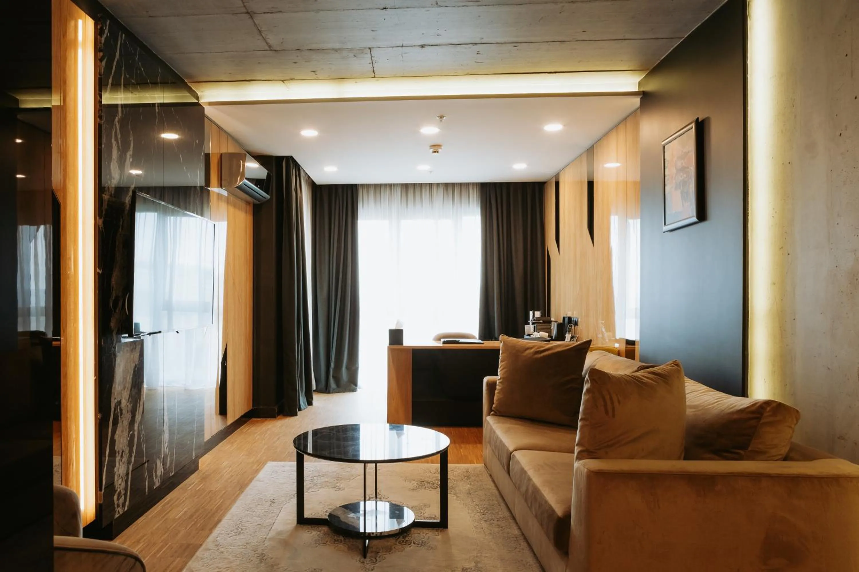 Living room in Hotel Platinia