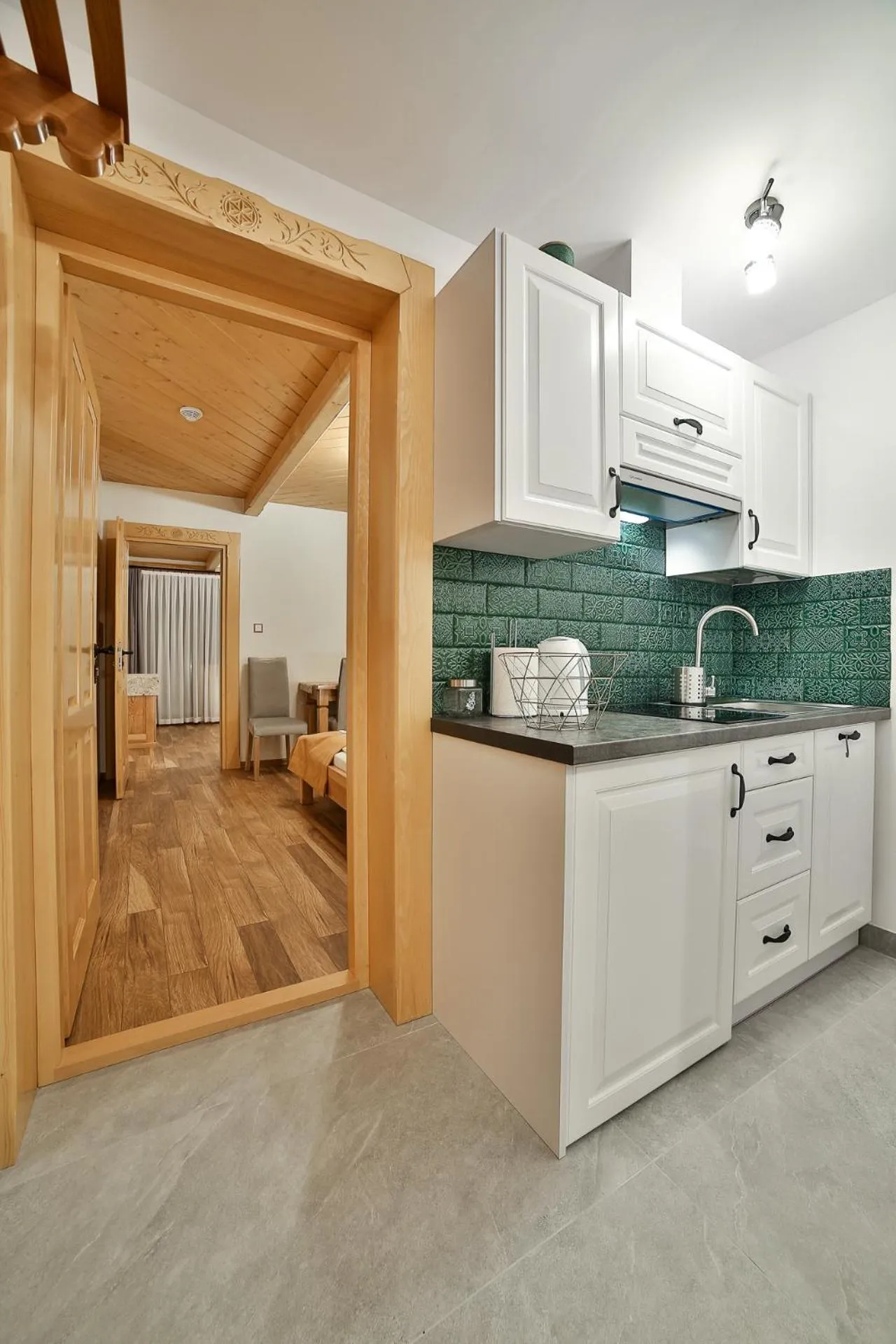 Kitchen or kitchenette in Górskie Wspomnienie