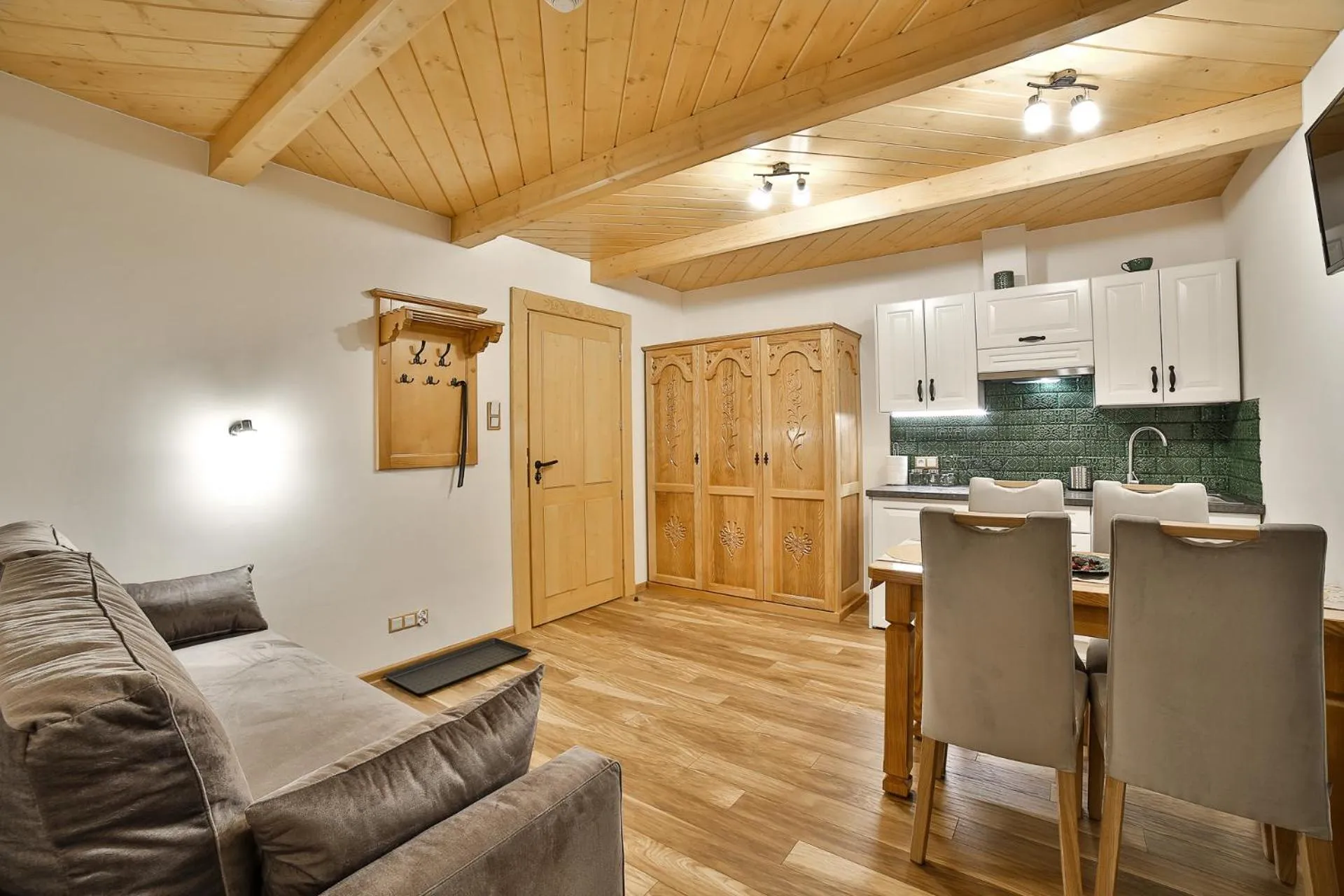 Kitchen or kitchenette in Górskie Wspomnienie