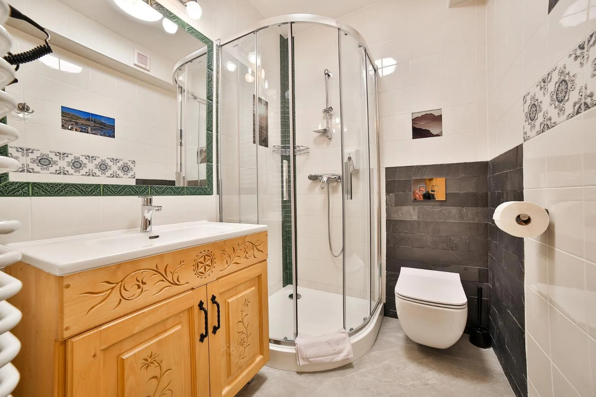 Bathroom in Górskie Wspomnienie