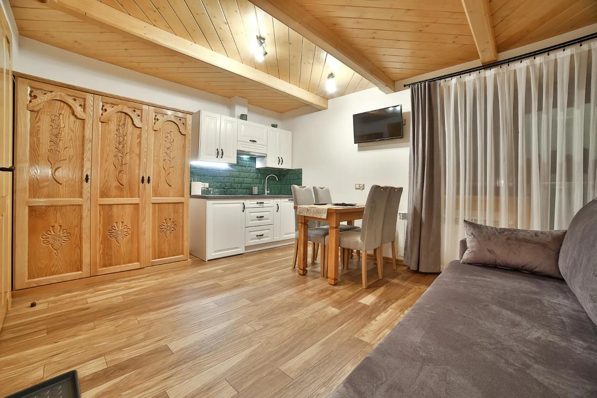 Kitchen or kitchenette in Górskie Wspomnienie