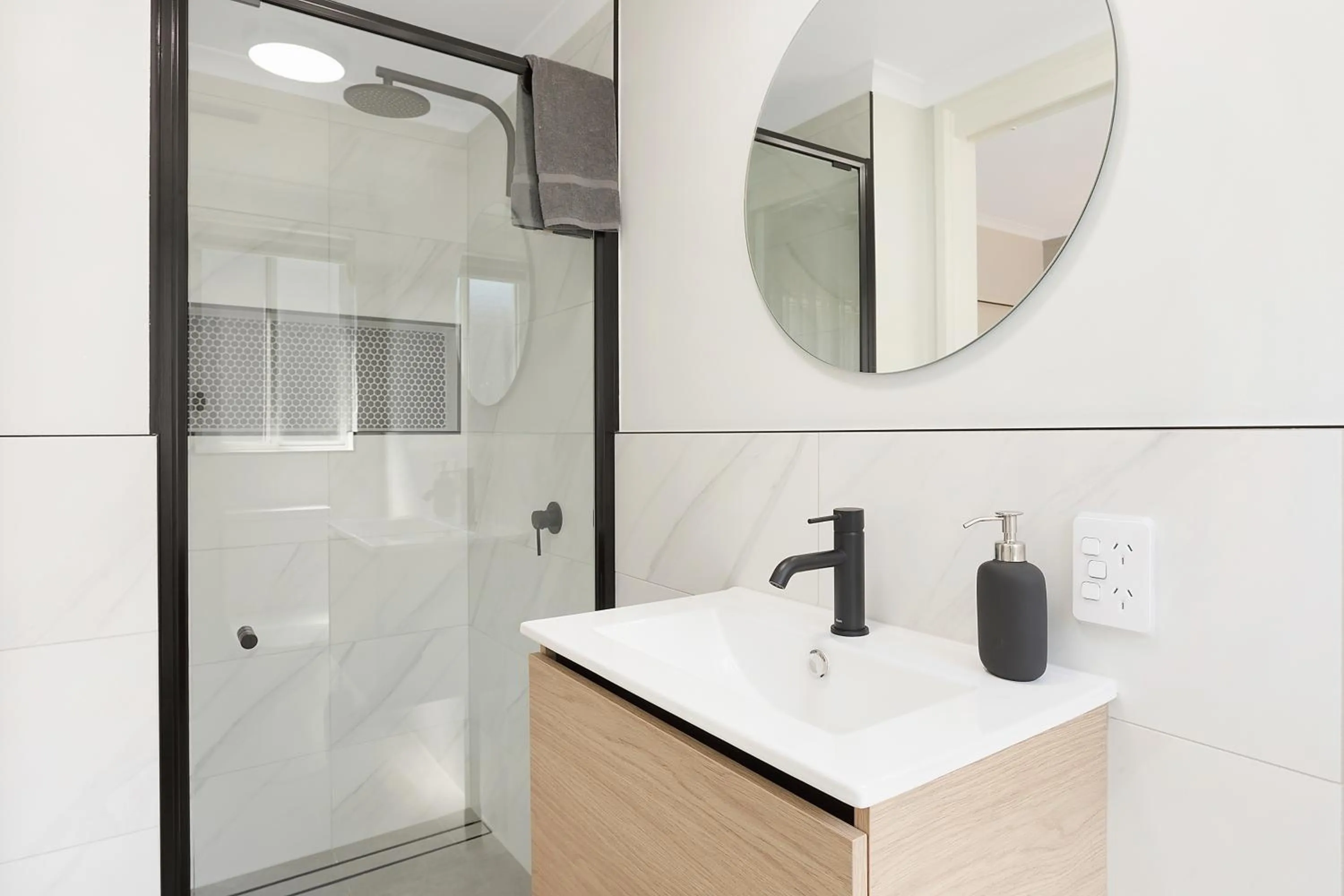 Bathroom in The Palms Apartments