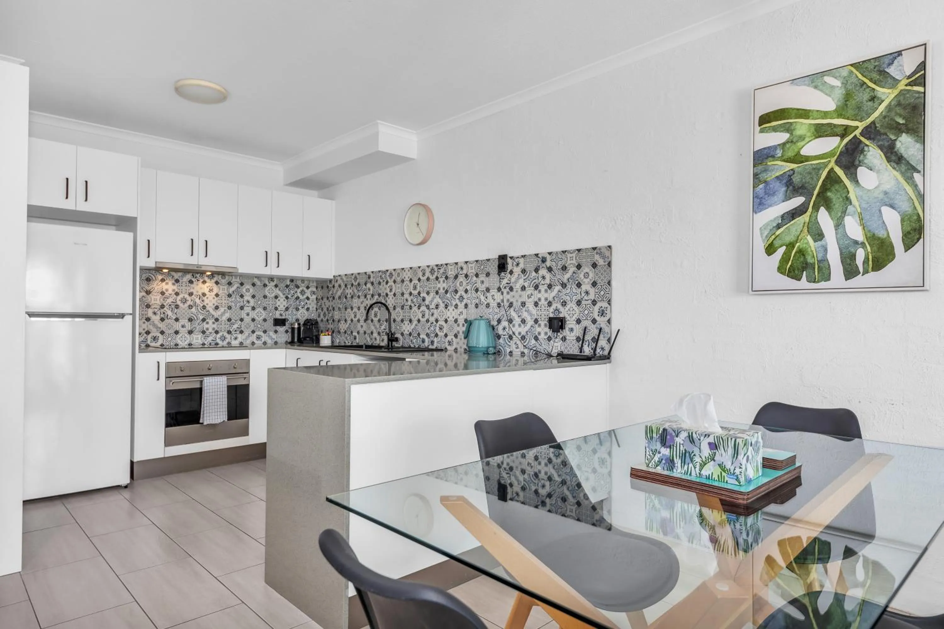 kitchen in The Palms Apartments