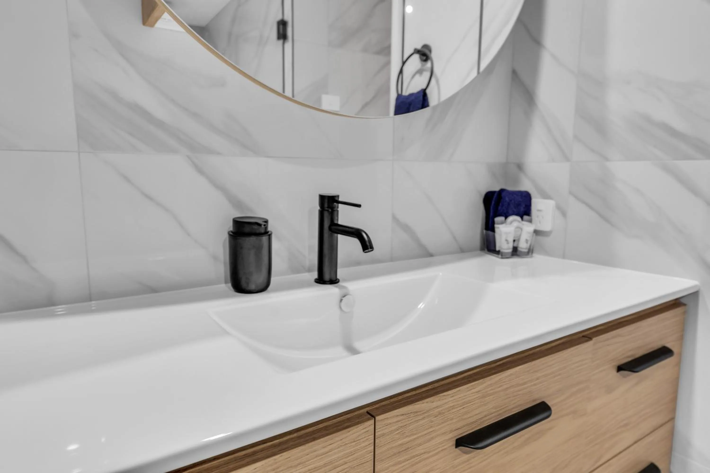 Bathroom in The Palms Apartments