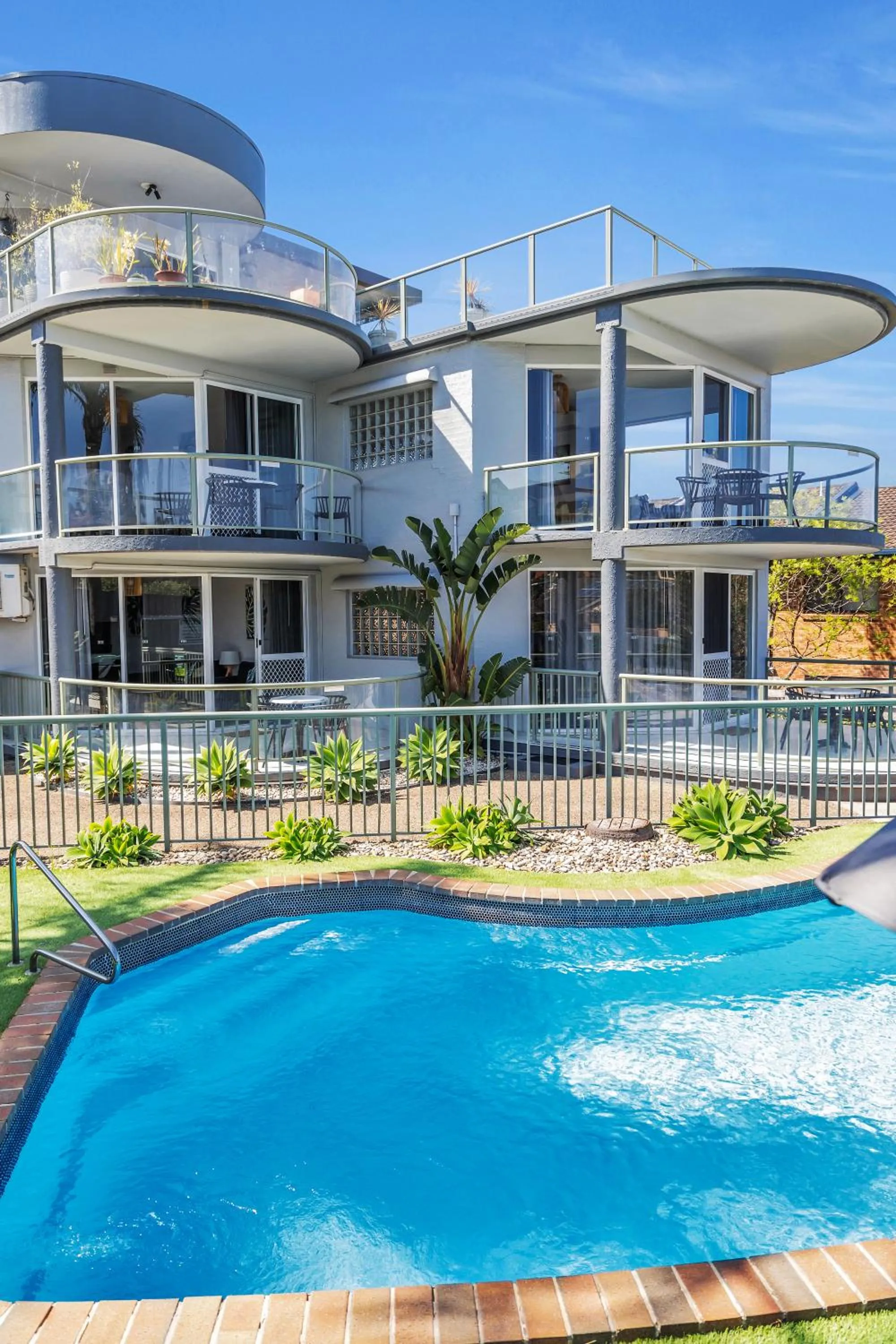 Balcony/Terrace in The Palms Apartments