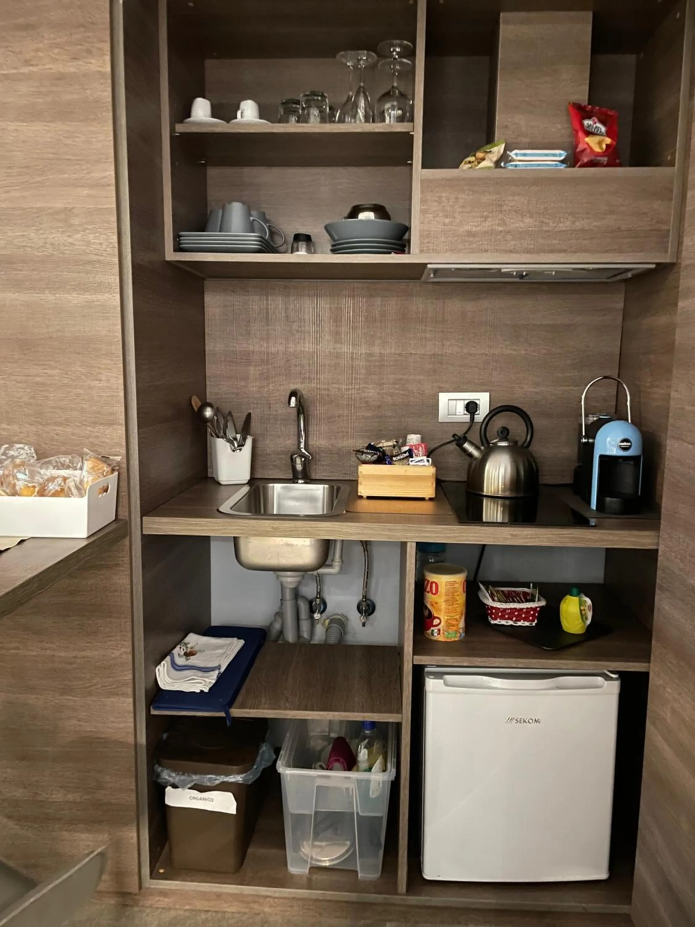 Kitchen or kitchenette in Mater Aquae