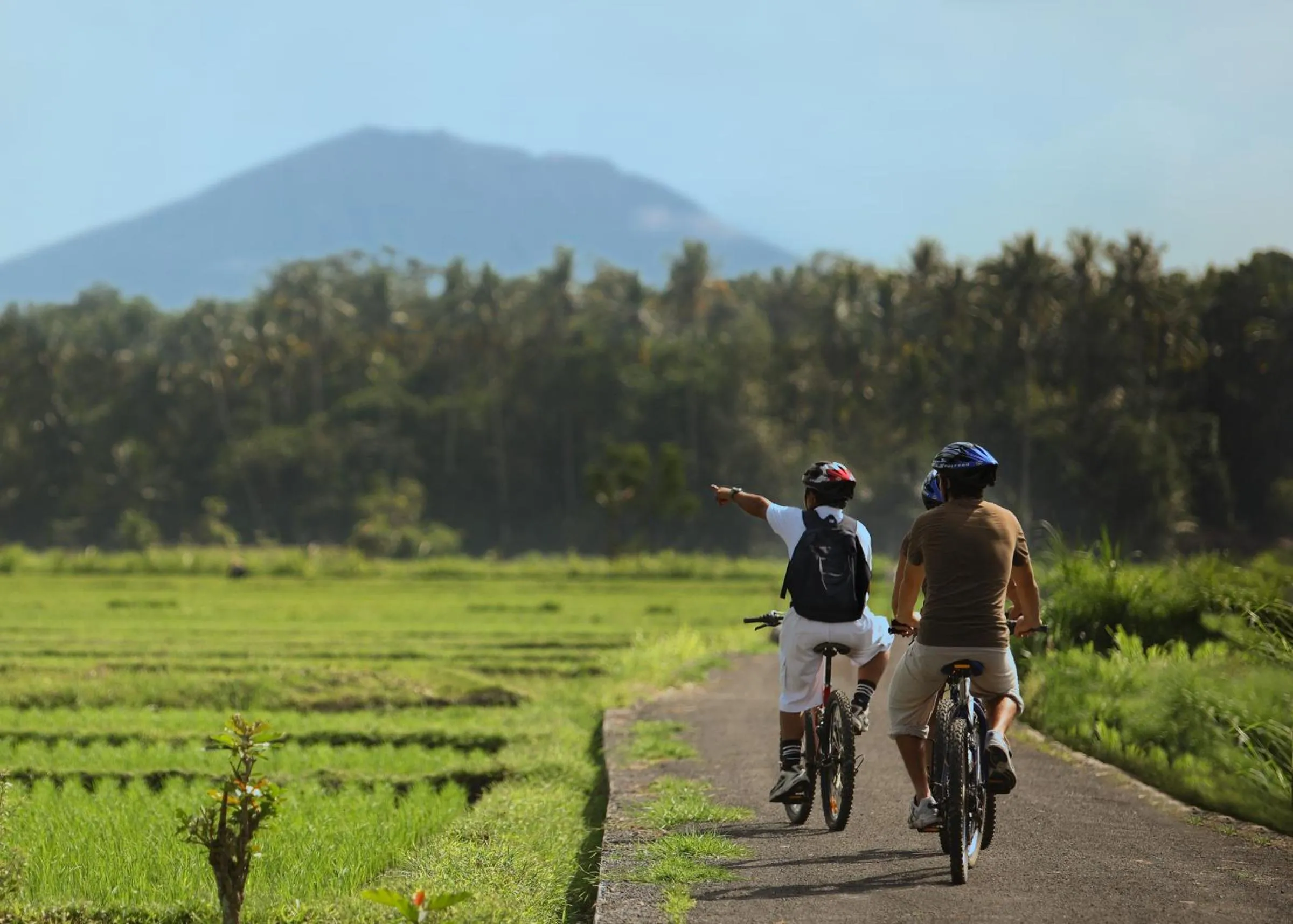 Cycling in FuramaXclusive Resort & Villas, Ubud