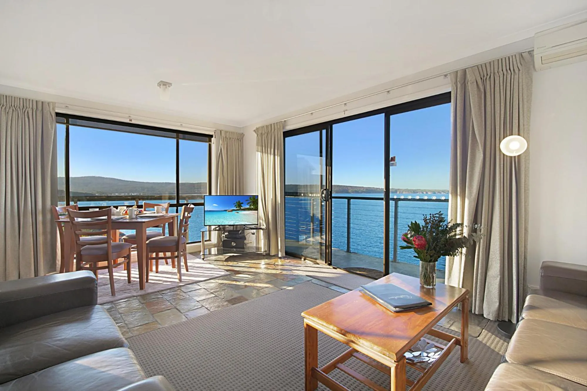 Living room in Eagle Heights Holiday Units
