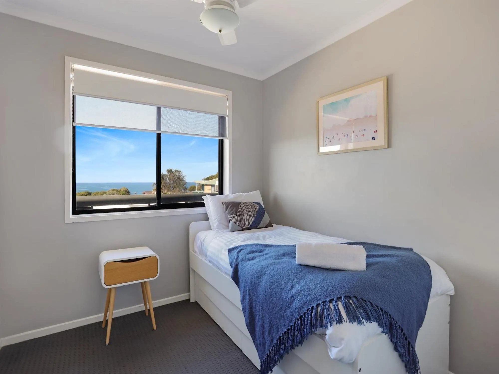 Bed in Eagle Heights Holiday Units