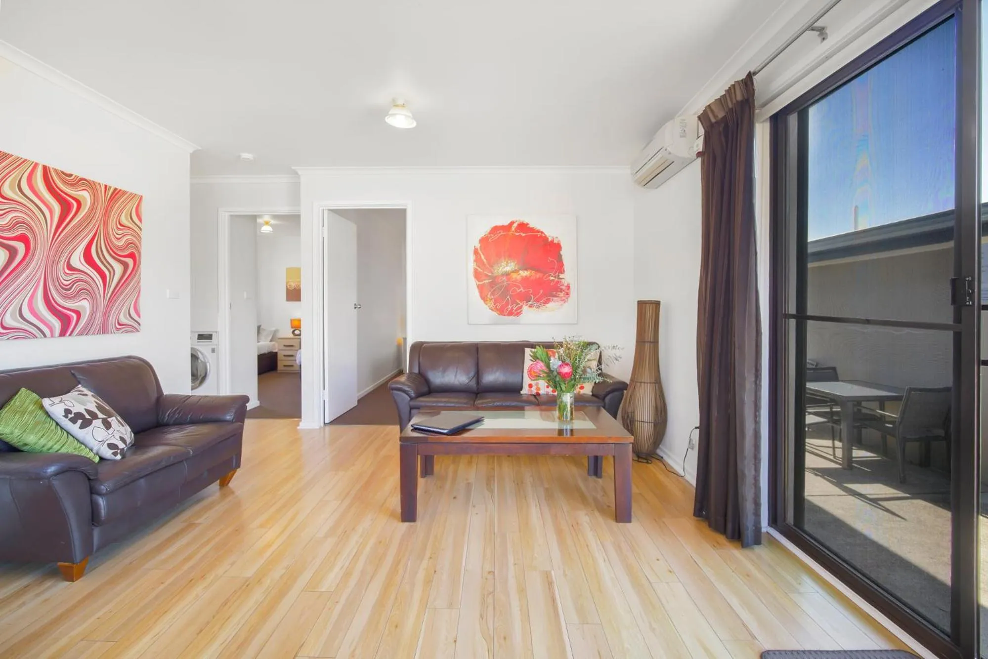 Living room in Eagle Heights Holiday Units