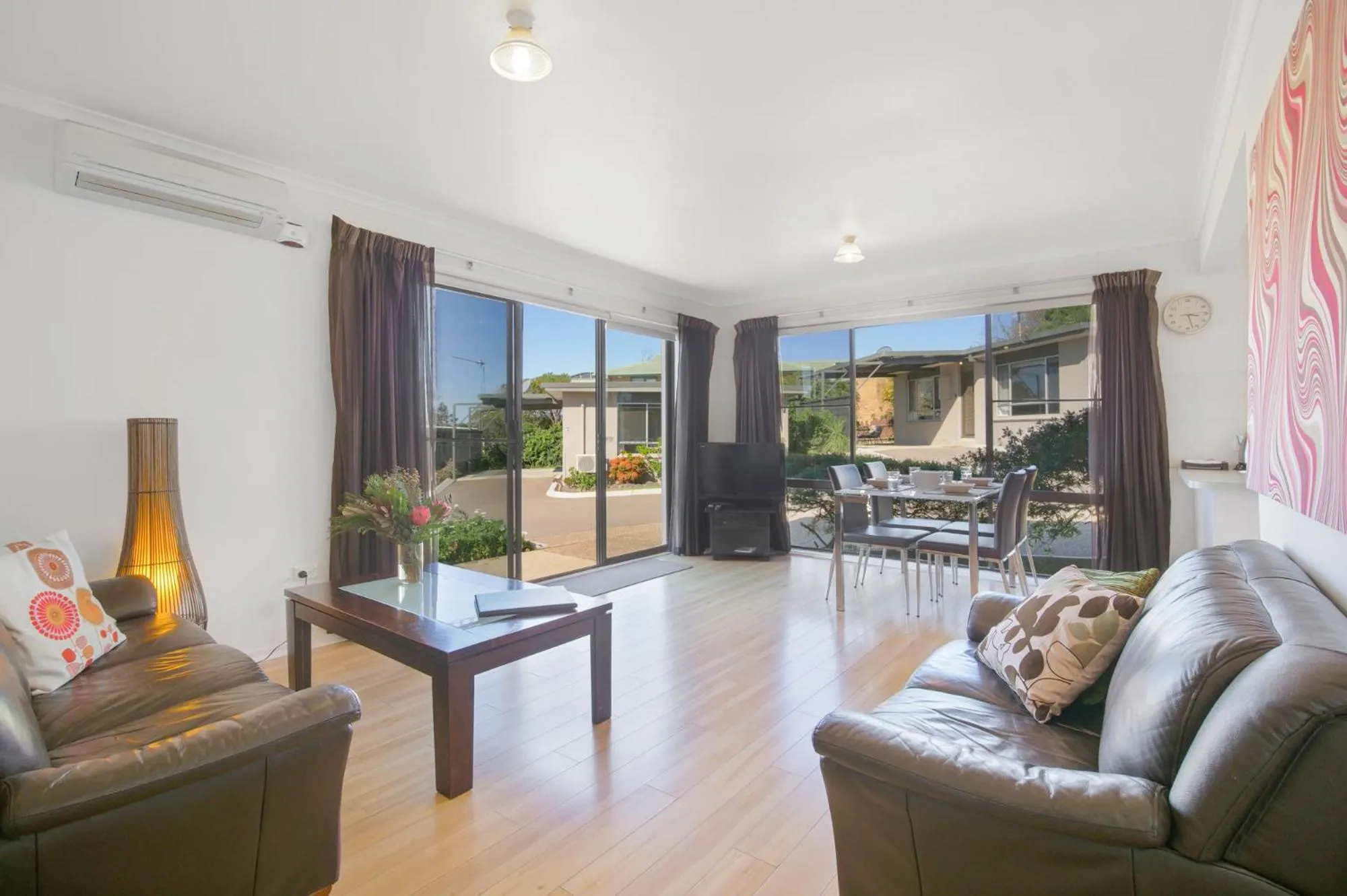 Living room in Eagle Heights Holiday Units
