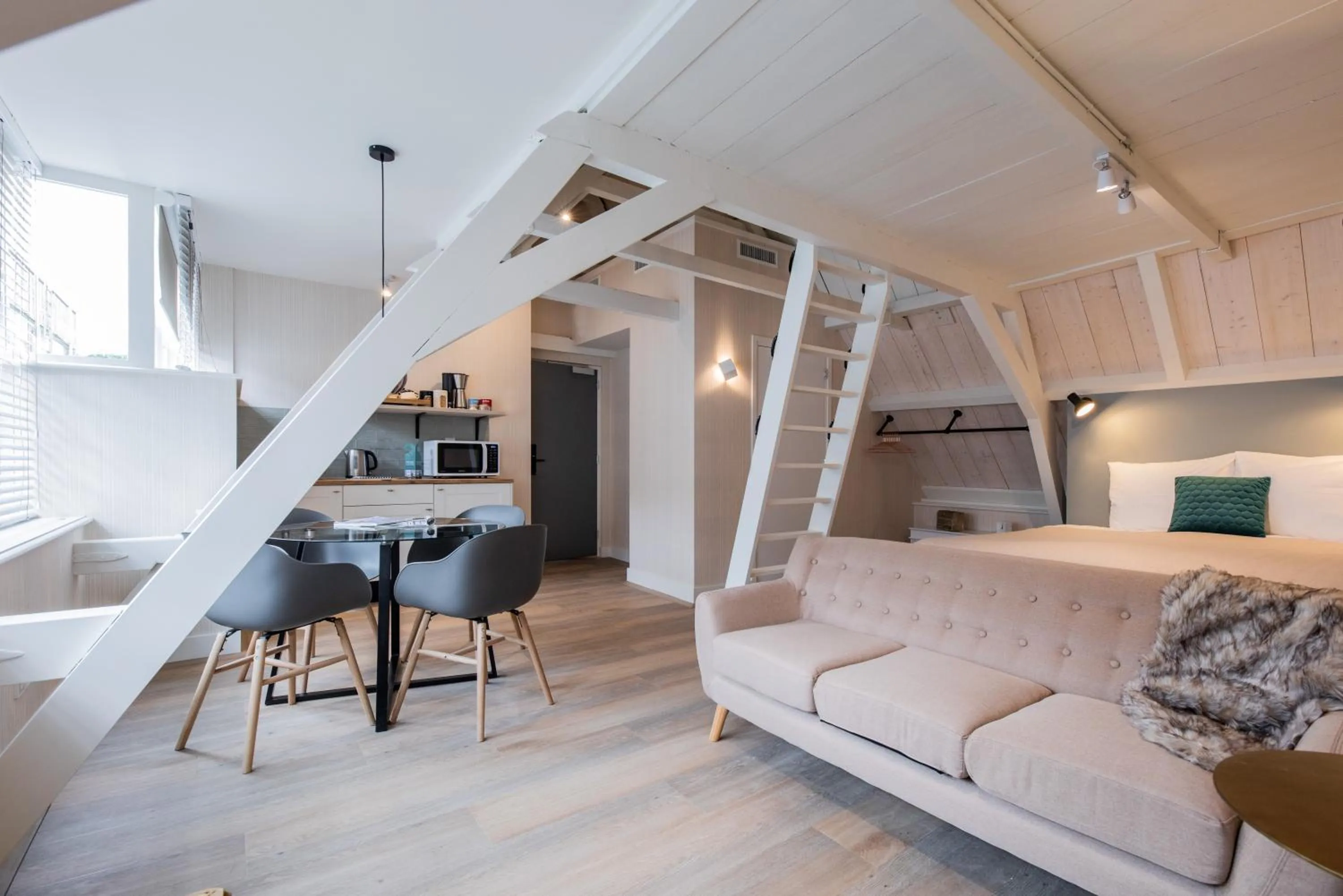 Bed in Stadsvilla Mout Rotterdam-Schiedam