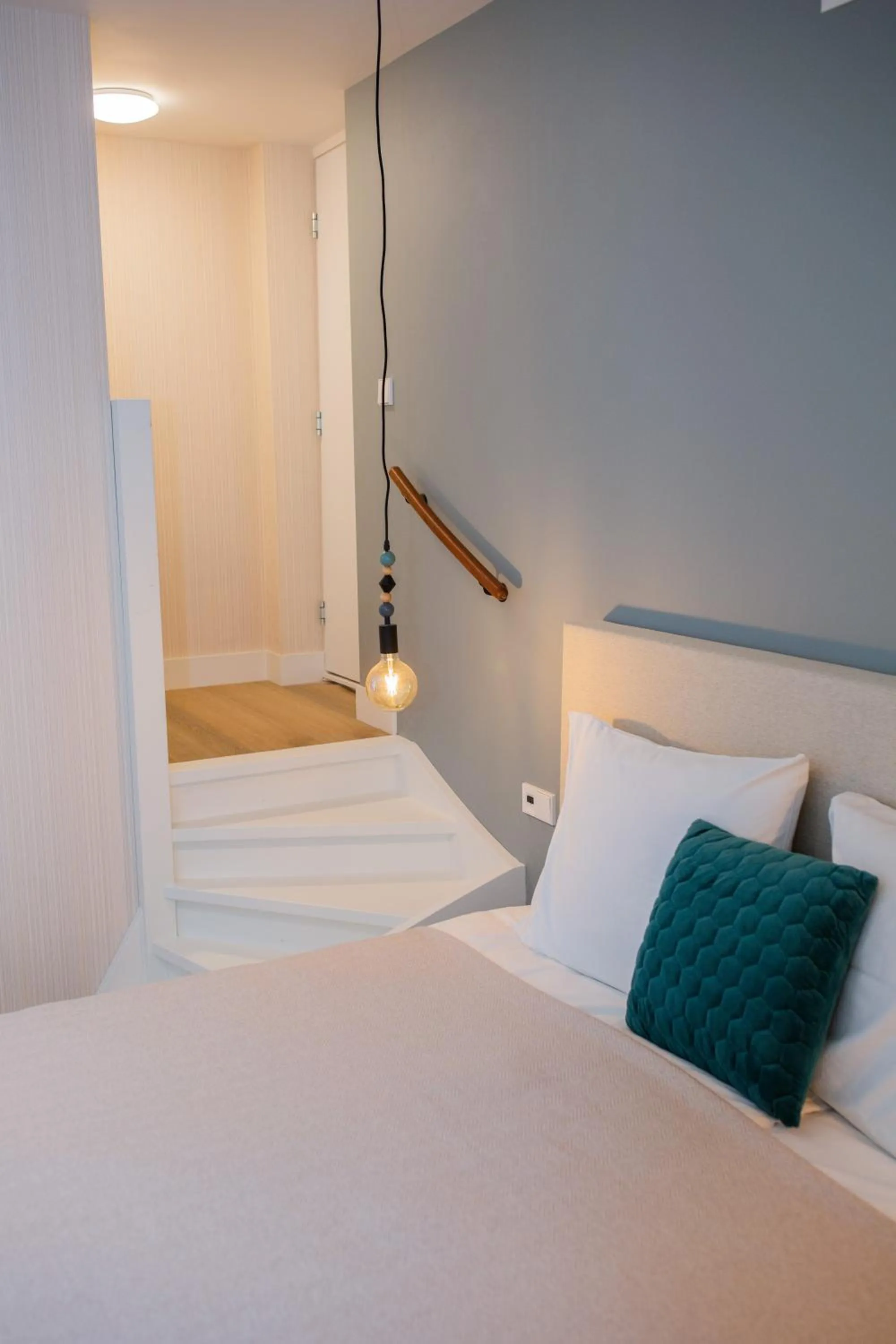 Bedroom, Bed in Stadsvilla Mout Rotterdam-Schiedam