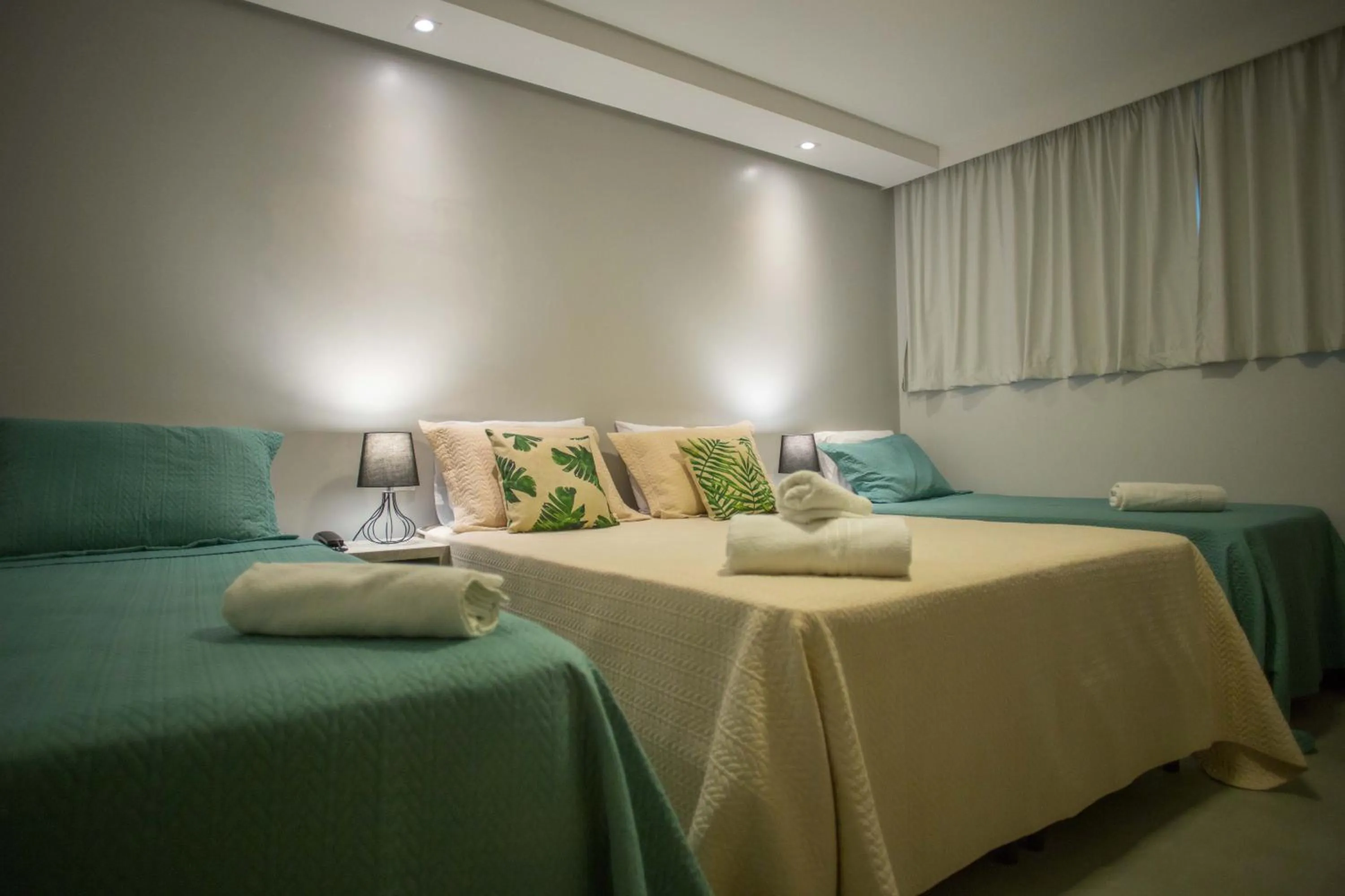 Bed in Pousada Renda do Mar