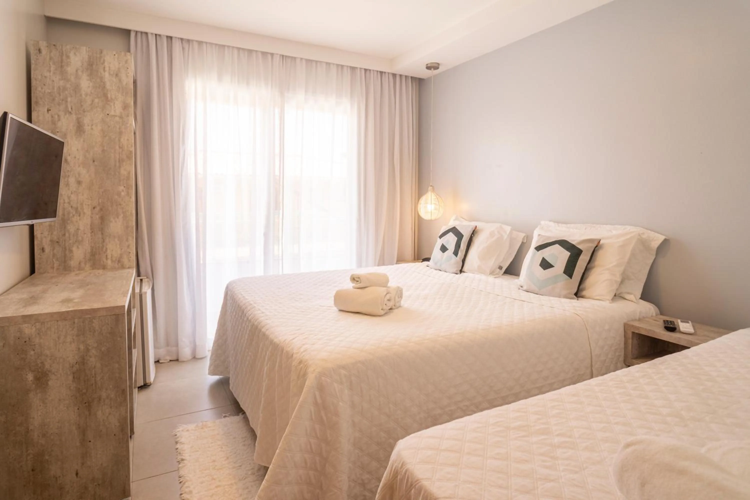 Bed in Pousada Renda do Mar