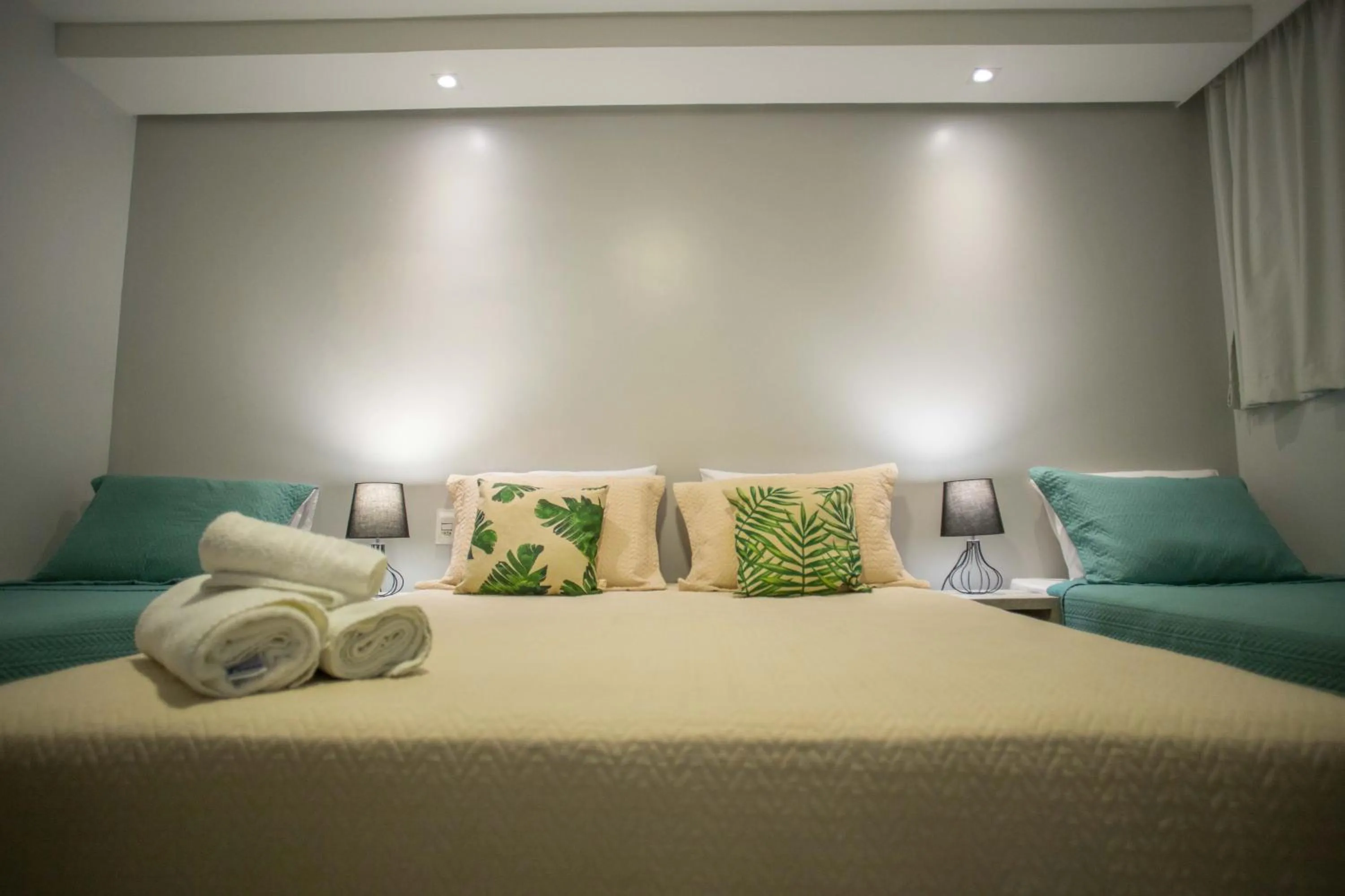 Bed in Pousada Renda do Mar