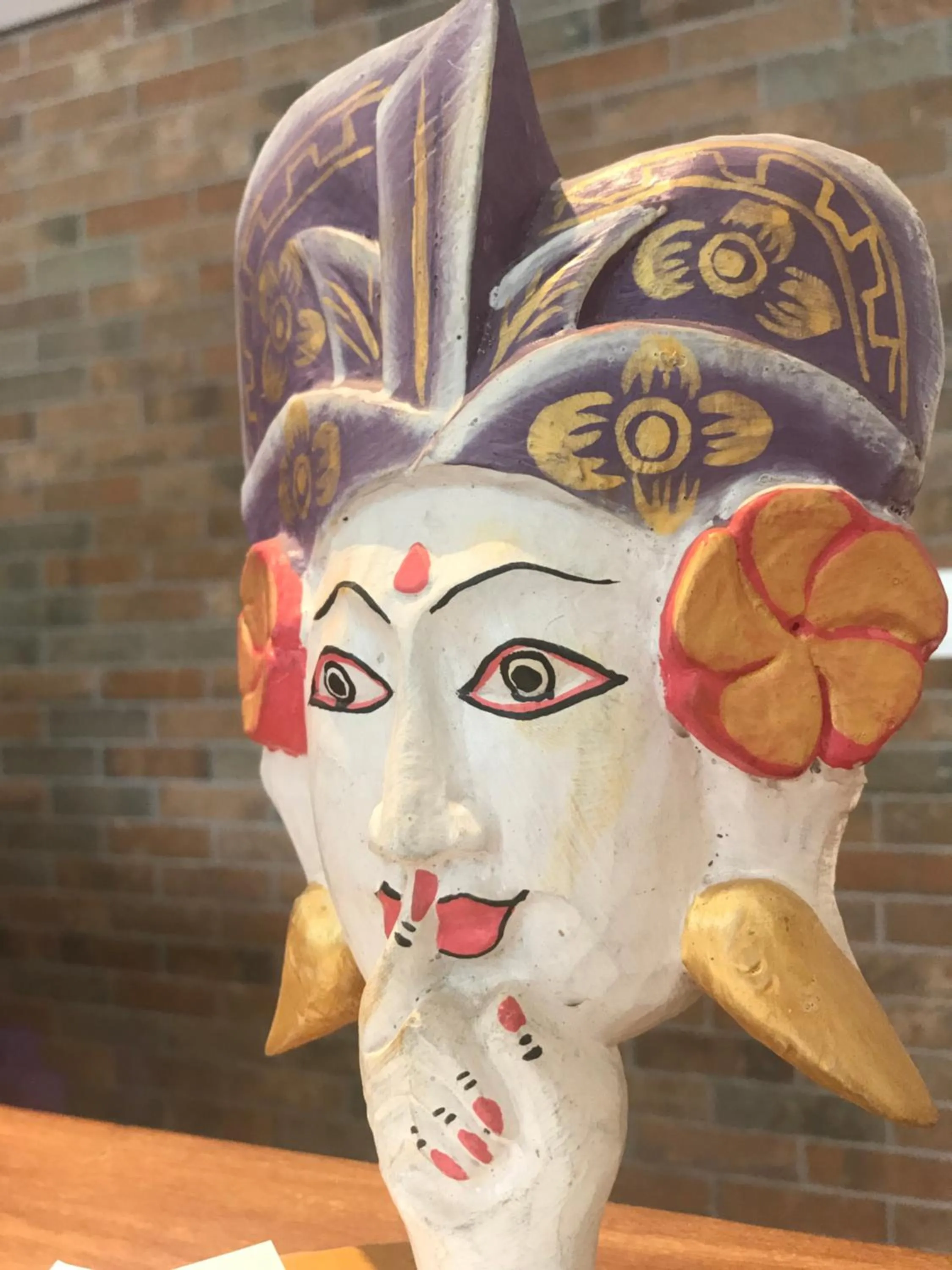 Decorative detail in Pousada Renda do Mar