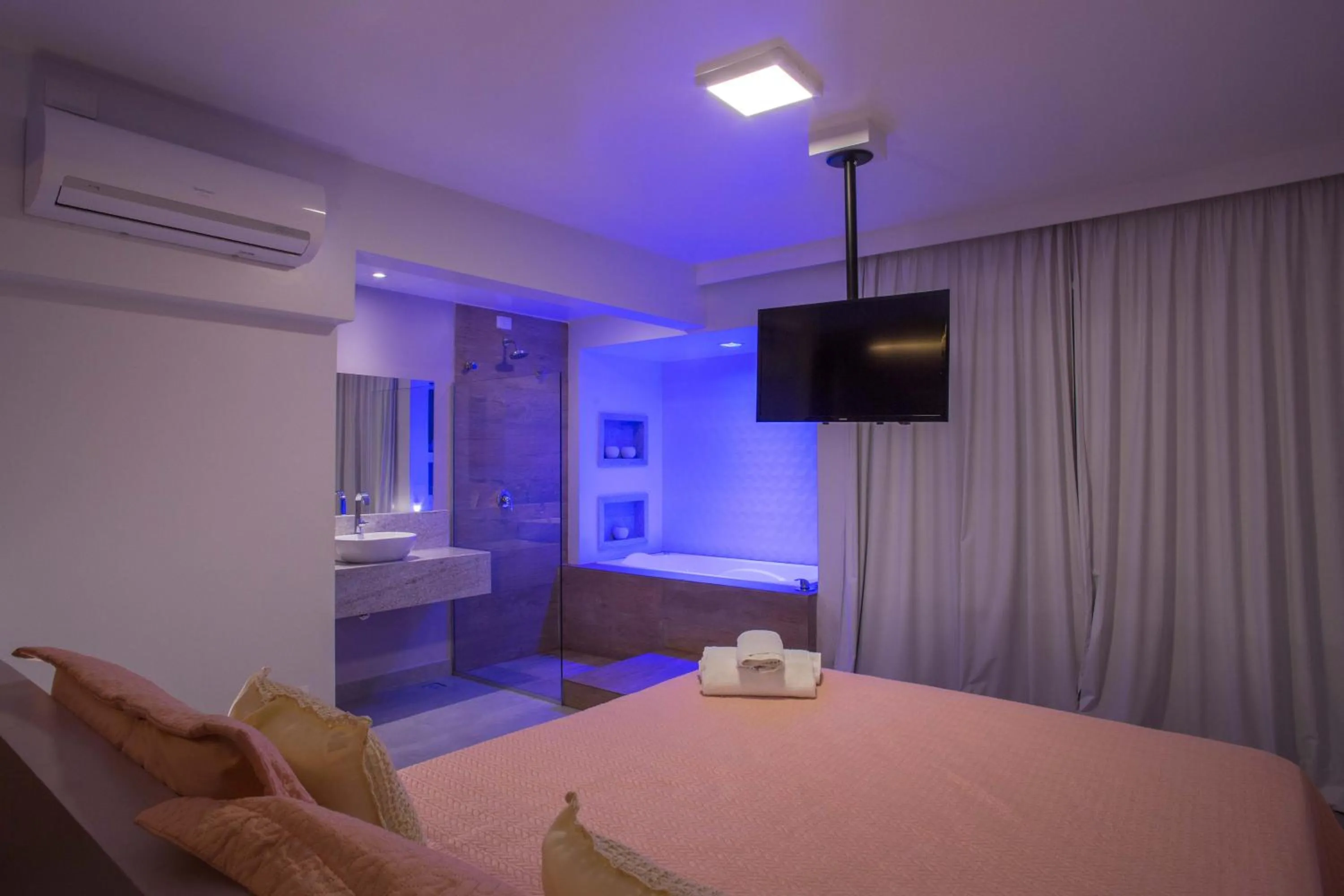 Bed in Pousada Renda do Mar