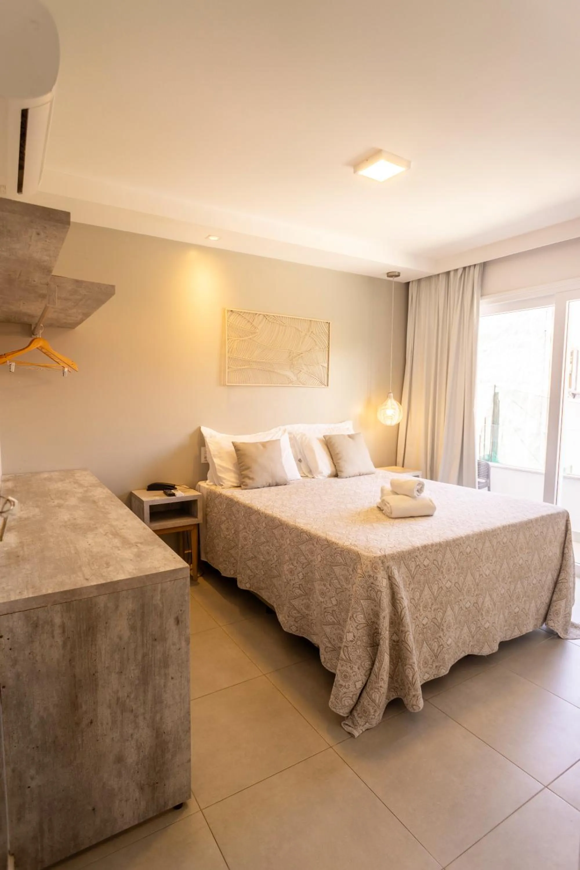 Bed in Pousada Renda do Mar