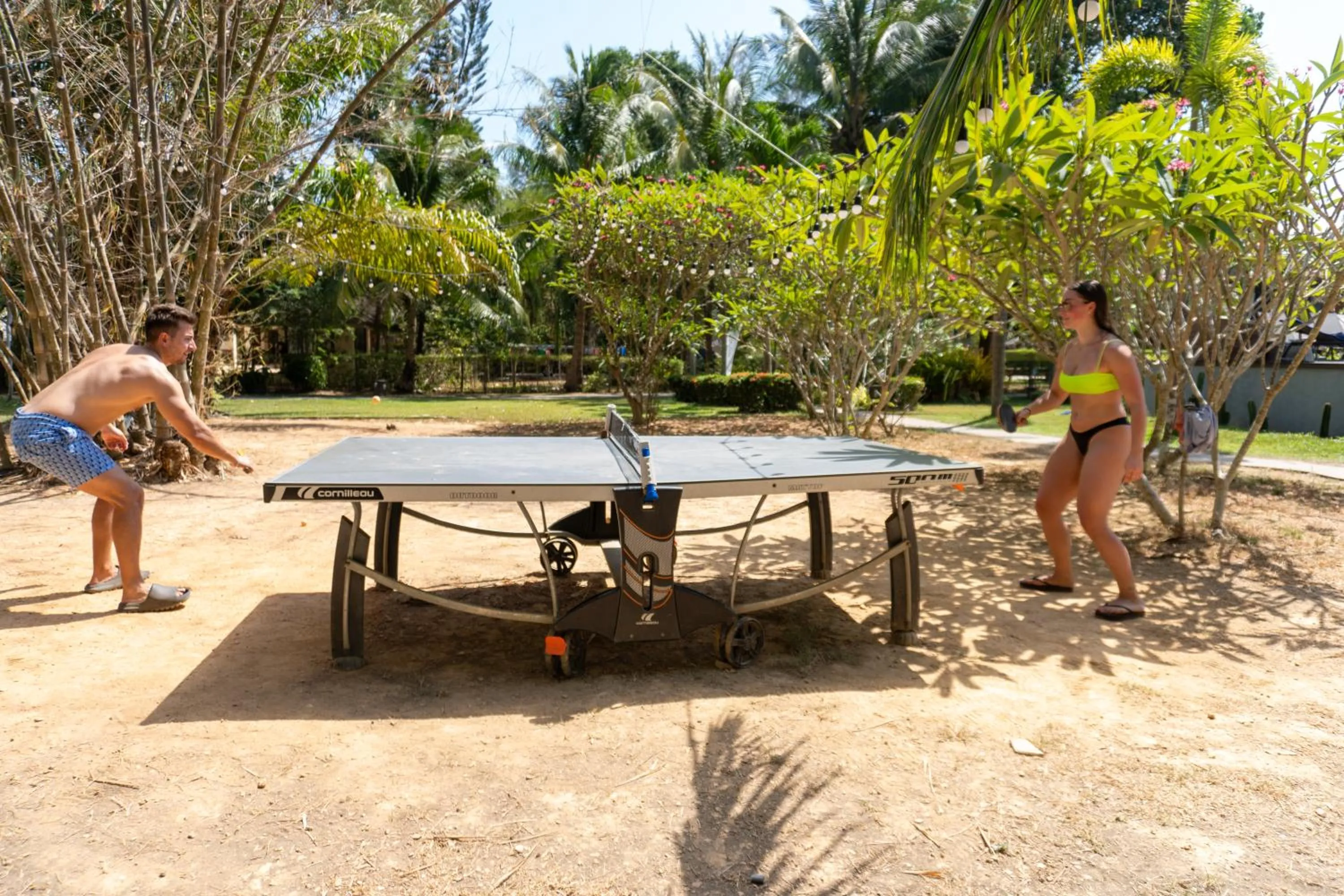 Table tennis in Long Beach Chalet - SHA Extra Plus
