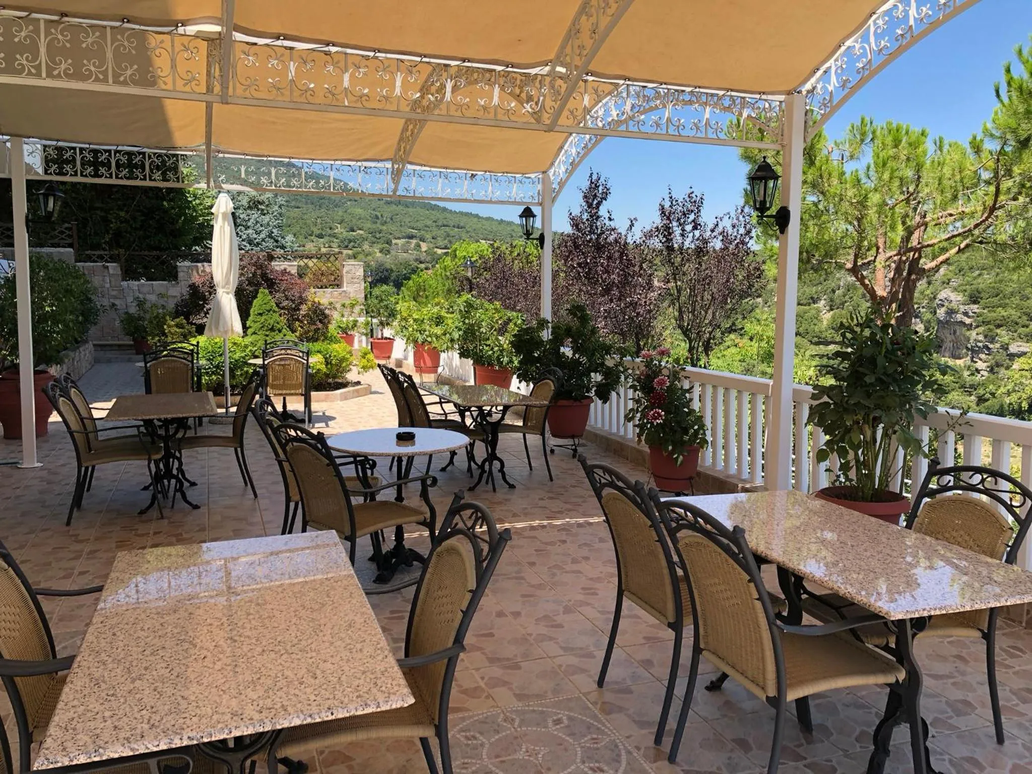 Patio in Villa Pantheon