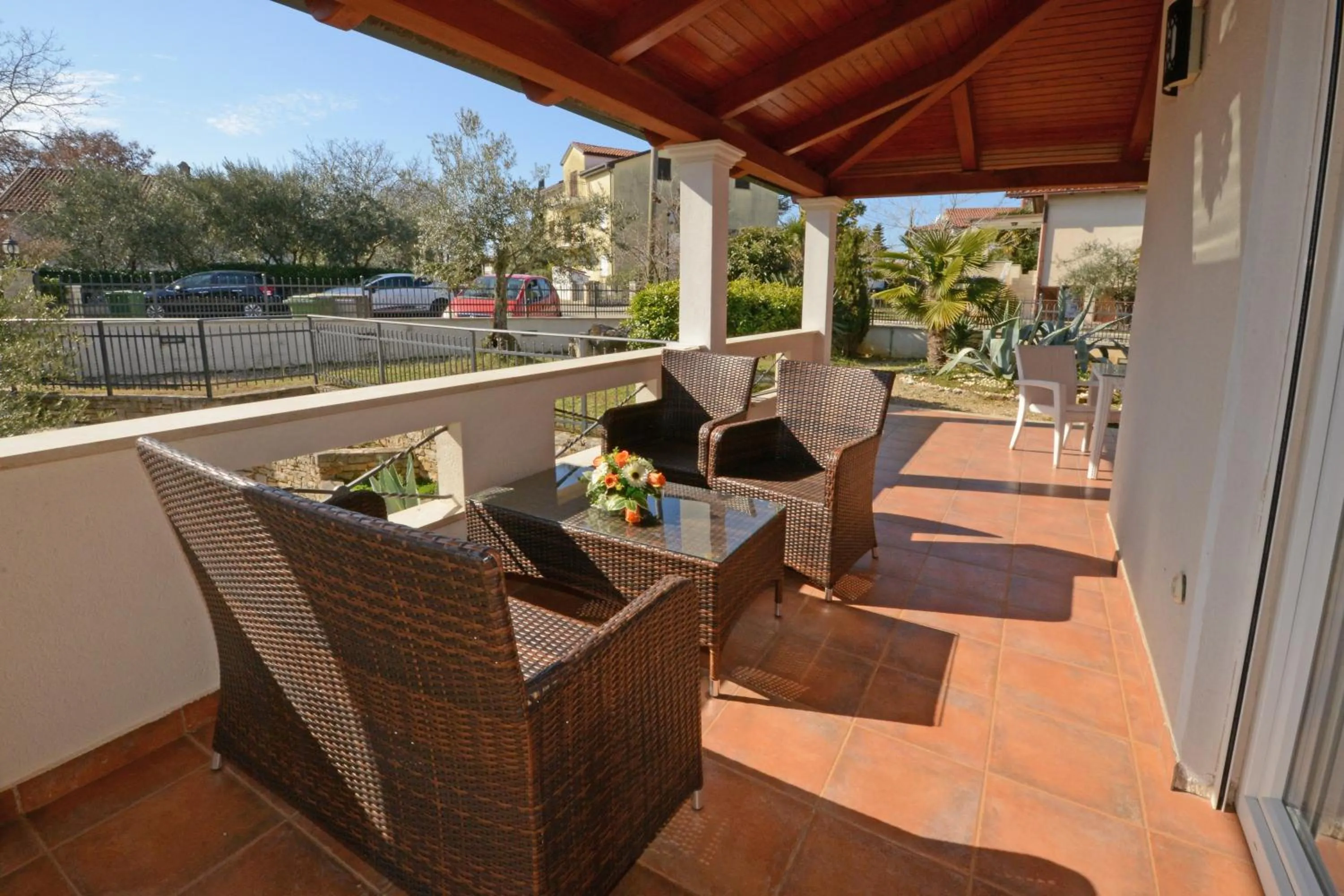 Balcony/Terrace in Villa Zare