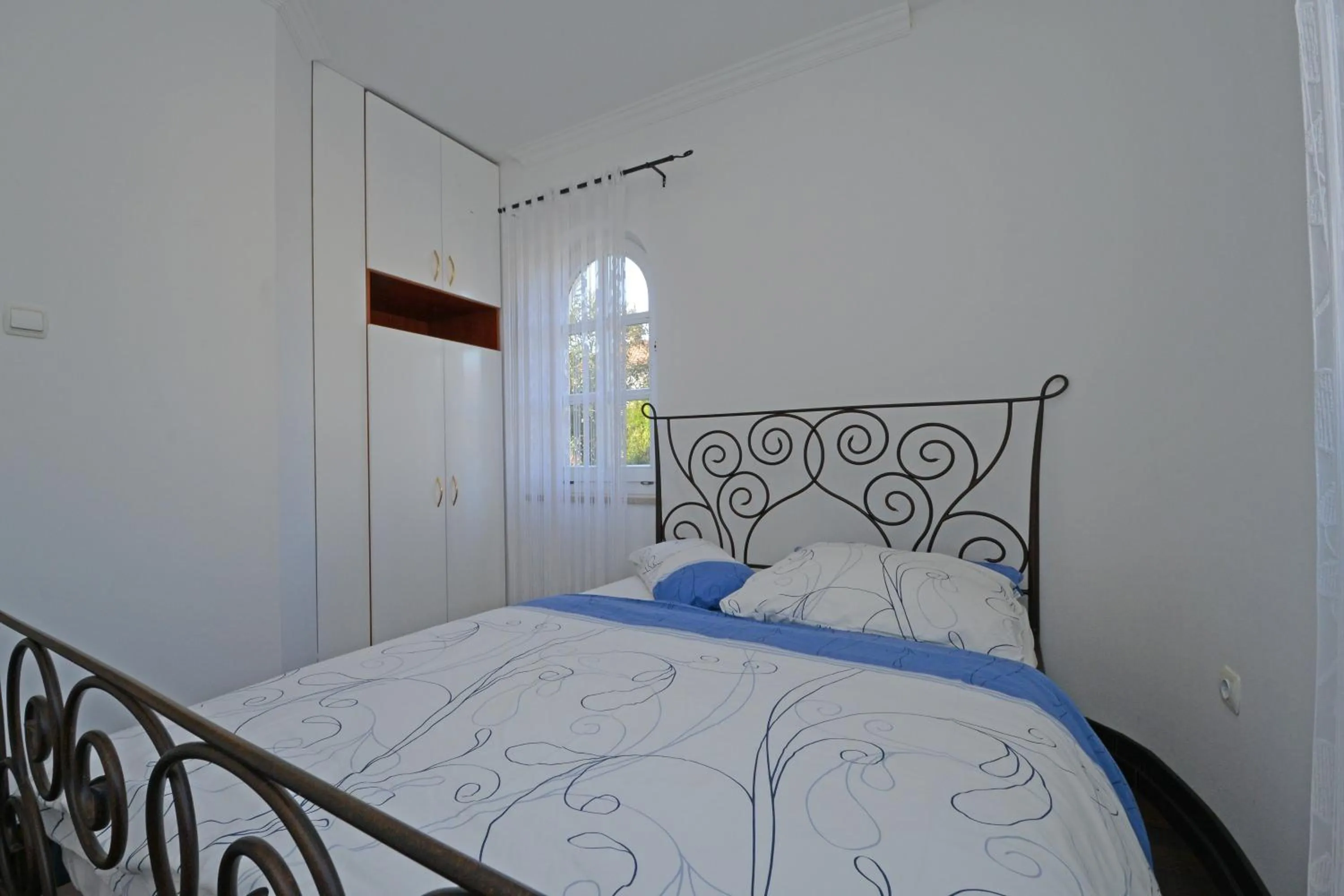 Bedroom, Bed in Villa Zare