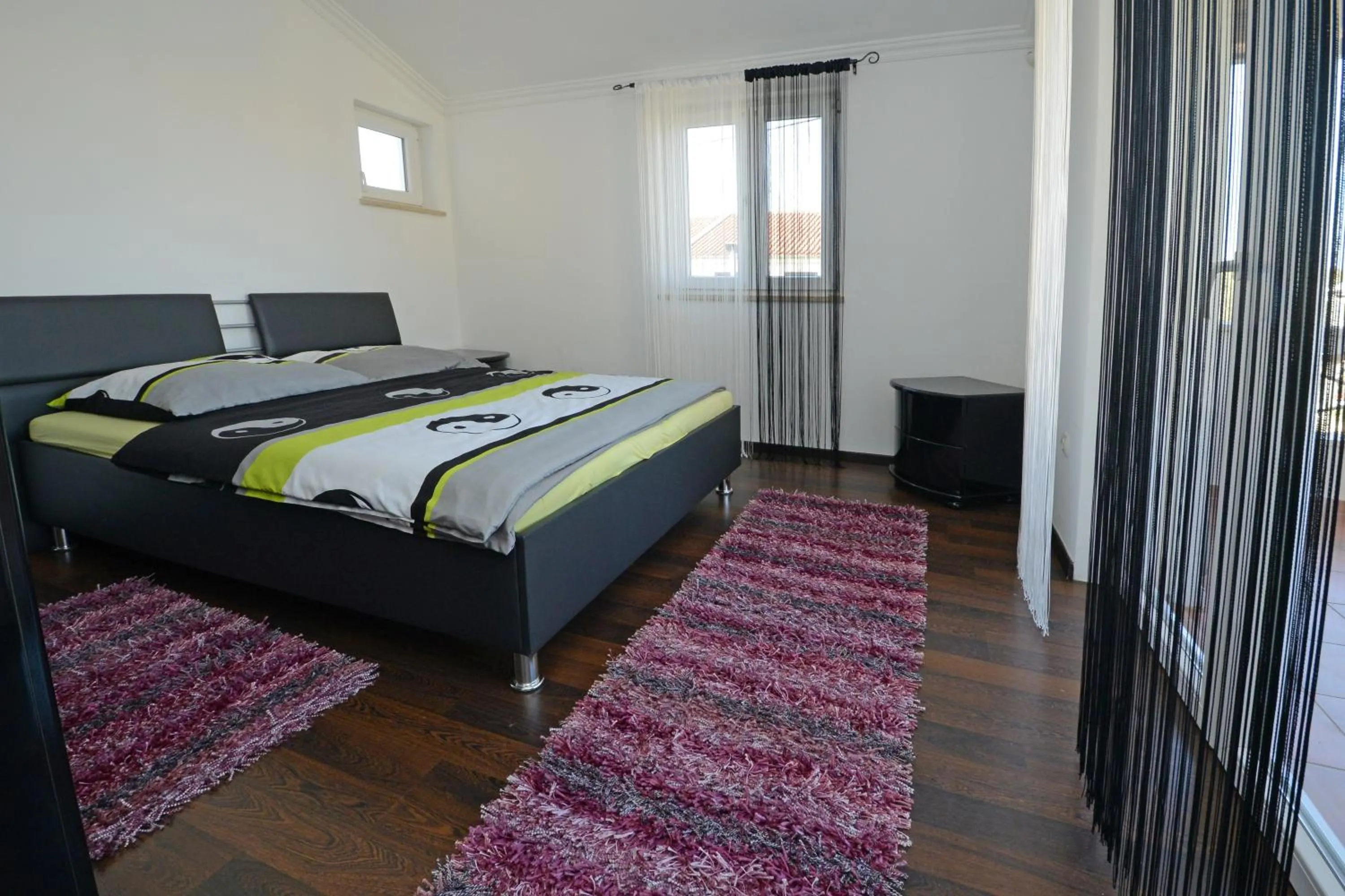 Bedroom, Bed in Villa Zare
