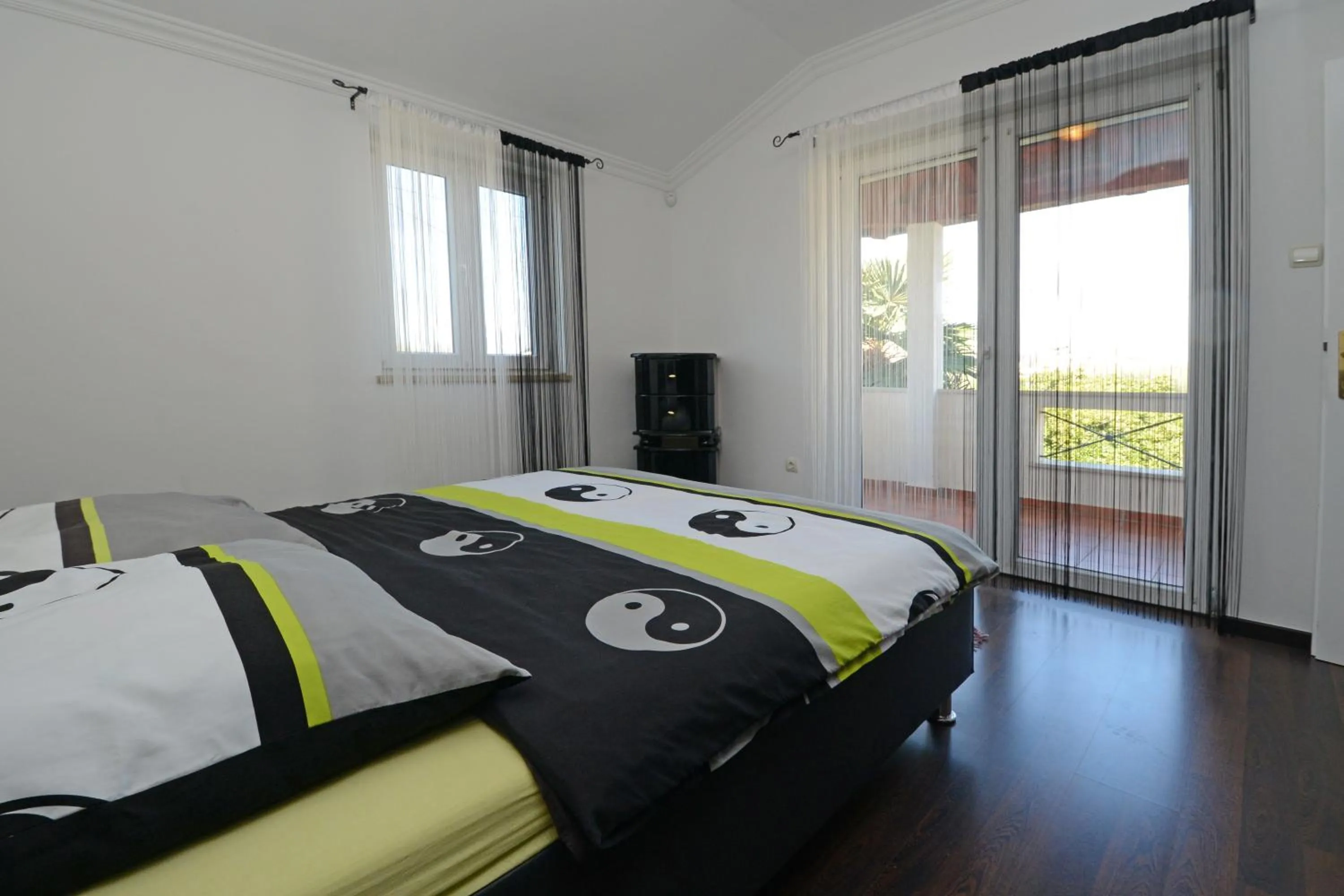 Bedroom, Bed in Villa Zare