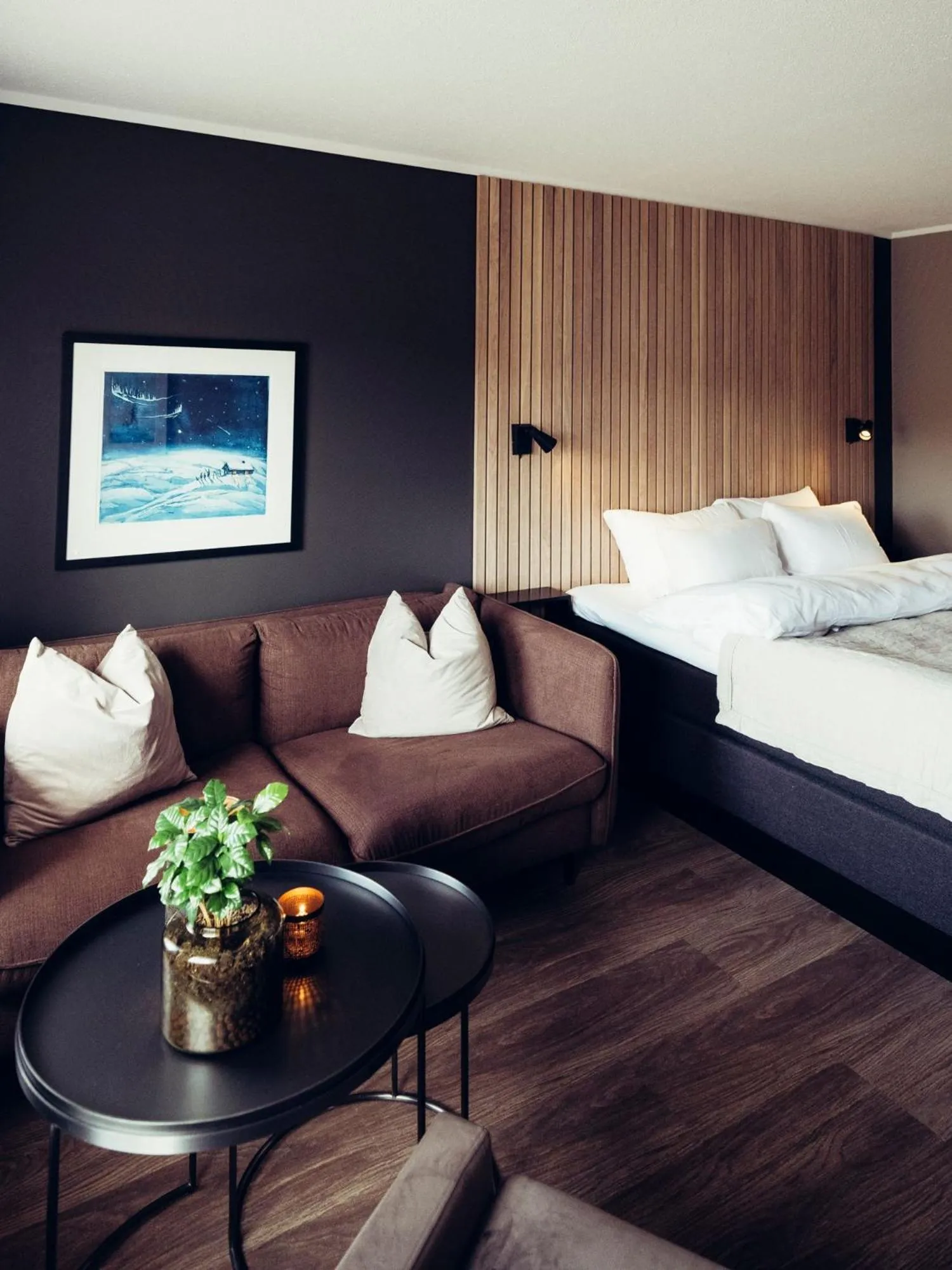 Bedroom, Bed in Hovdestøylen