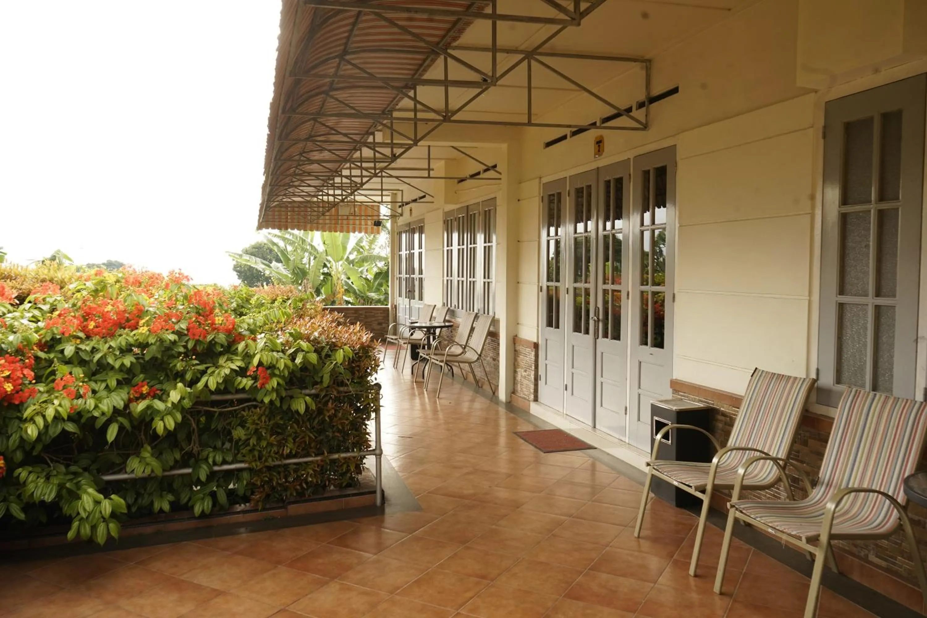 Balcony/Terrace in Hotel Indah Palace Tawangmangu