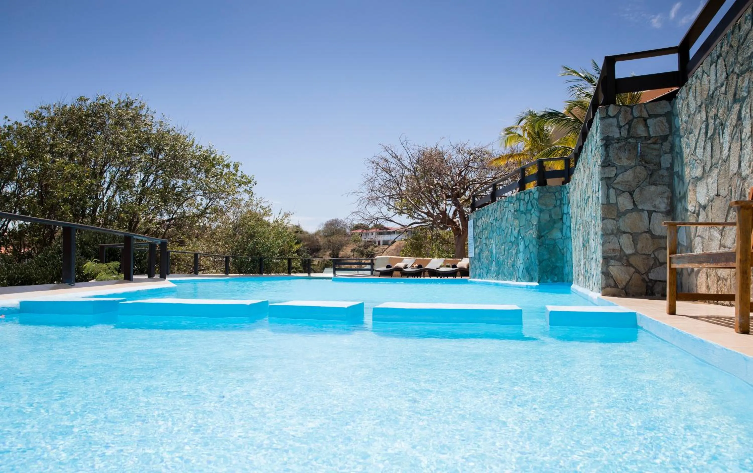 Aqua park in Secret Harbour Boutique Hotel and Marina