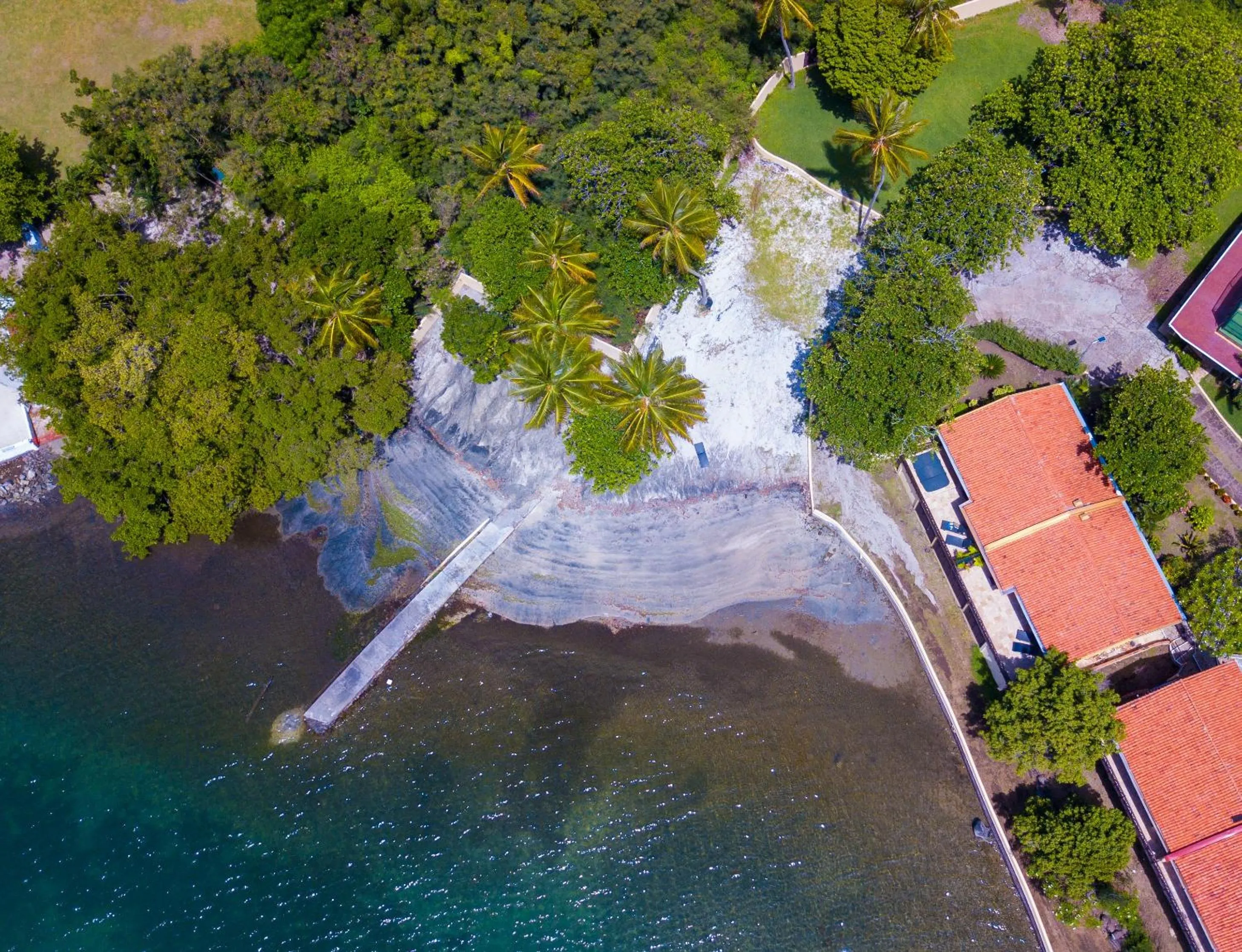 Bird's eye view in Secret Harbour Boutique Hotel and Marina