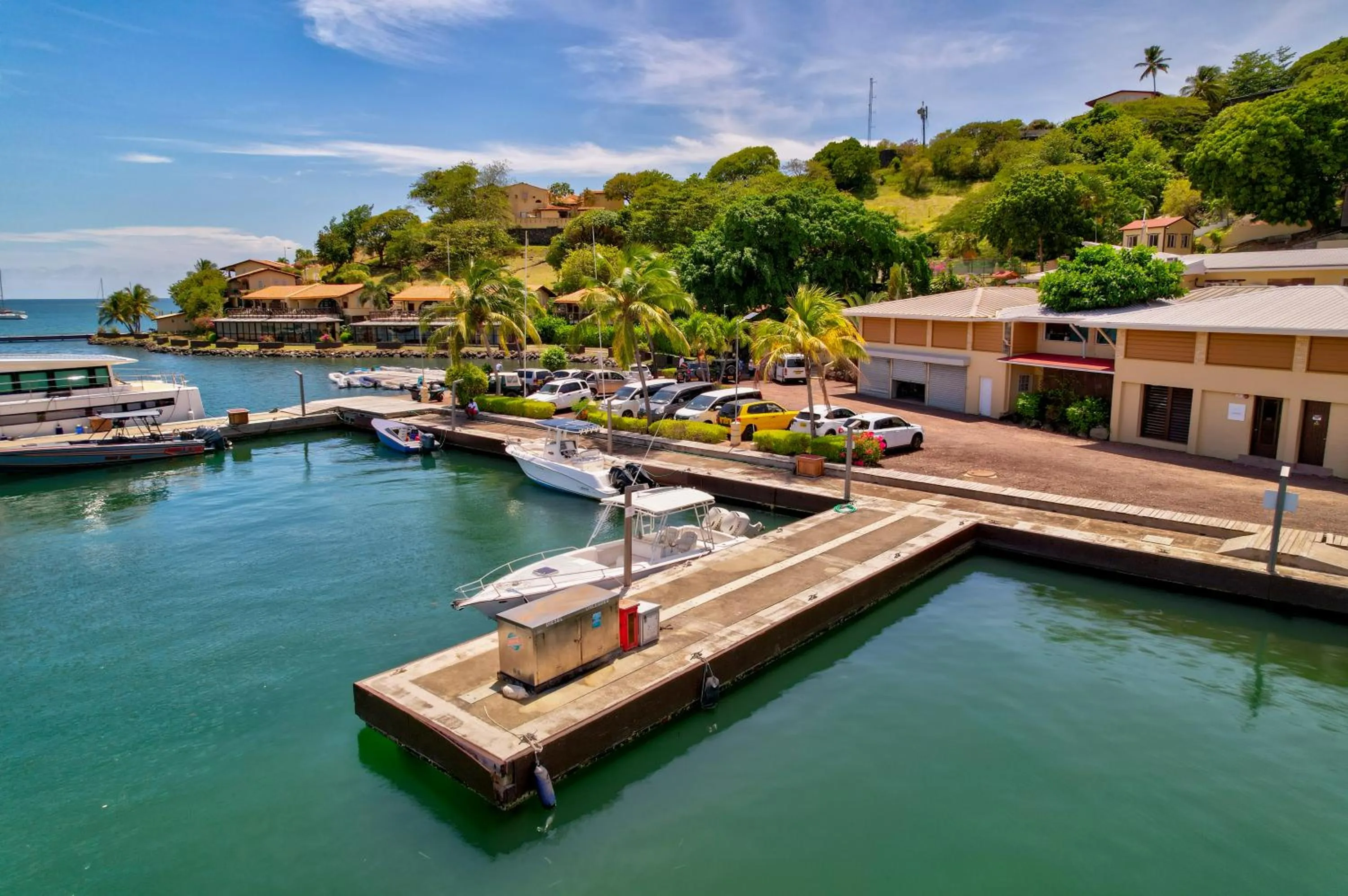 Property building in Secret Harbour Boutique Hotel and Marina