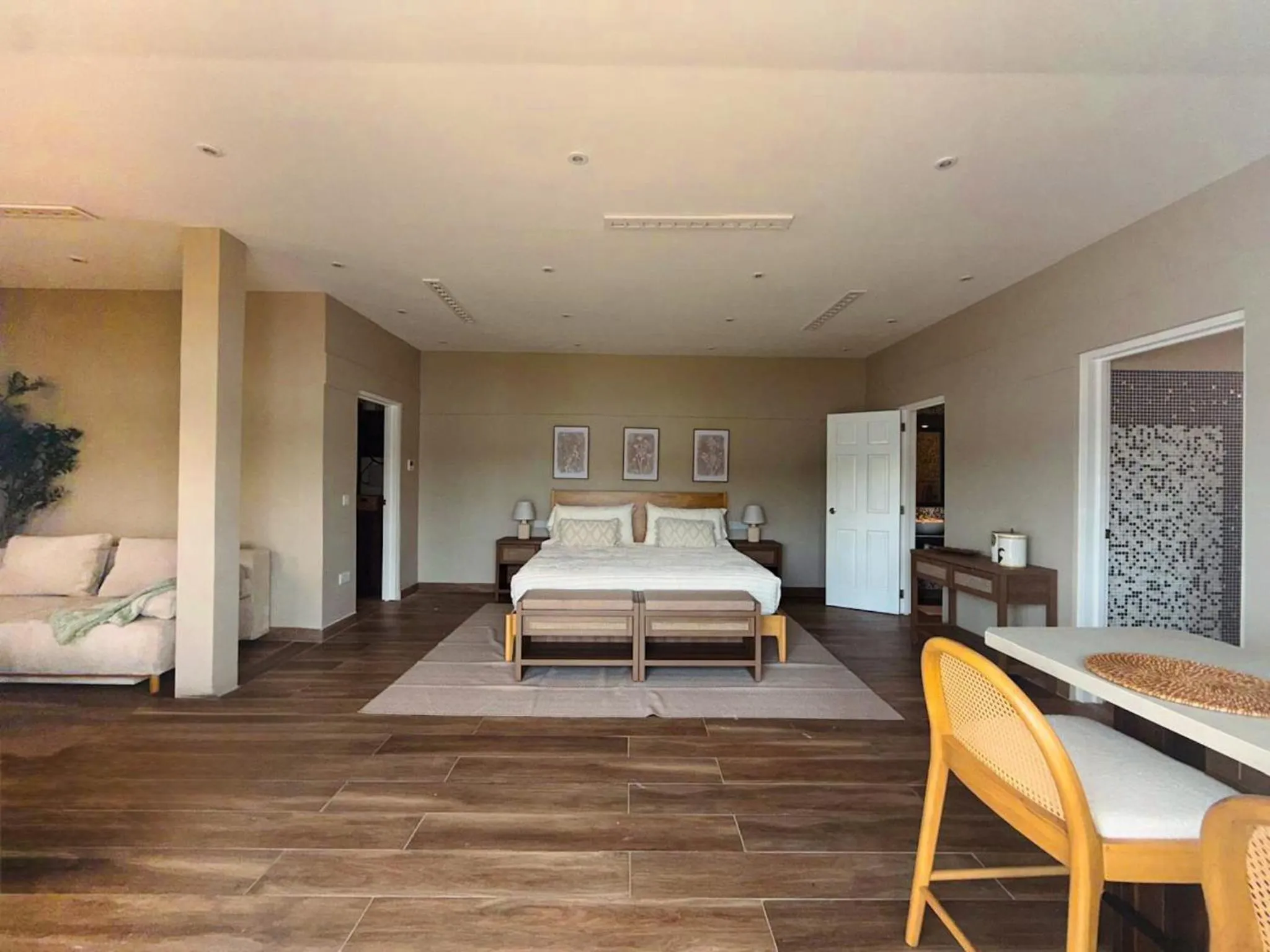 Photo of the whole room, Bed in Secret Harbour Boutique Hotel and Marina