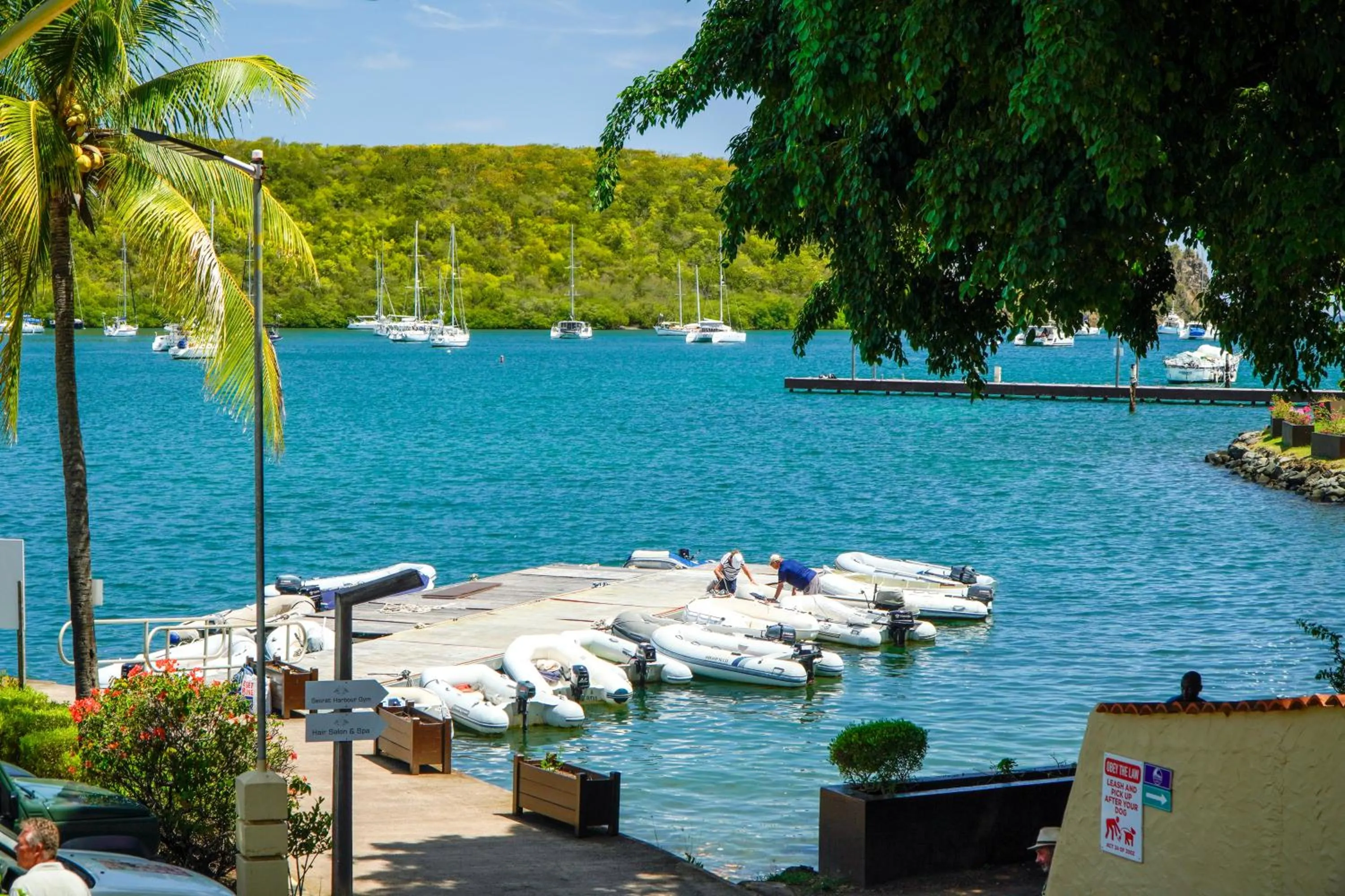 Sea view in Secret Harbour Boutique Hotel and Marina