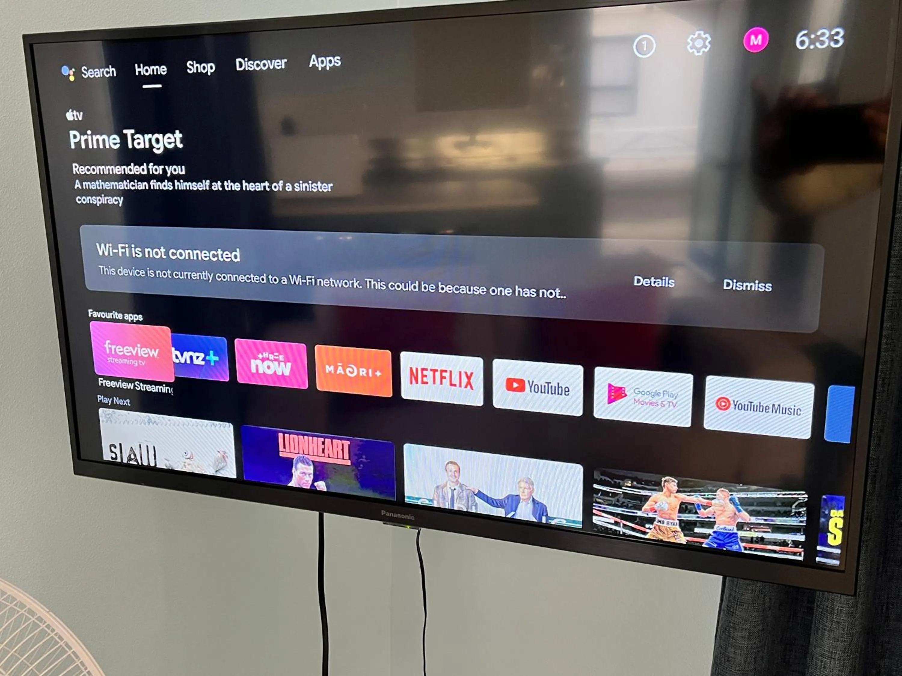 TV and multimedia in Marlin Court Motel