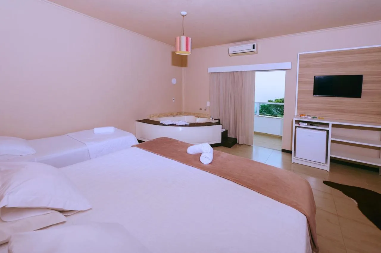 Bed in Hotel Fazenda Dona Francisca