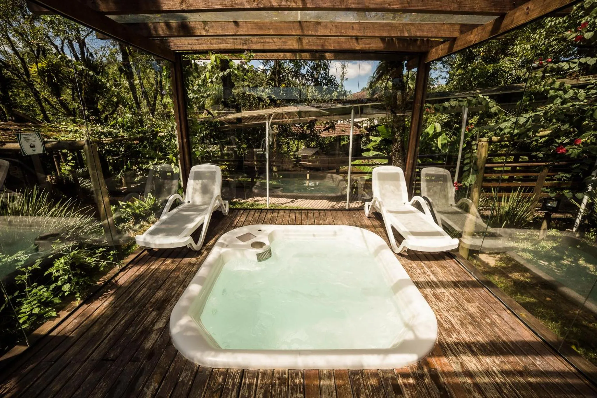 Swimming pool in Hotel Fazenda Dona Francisca