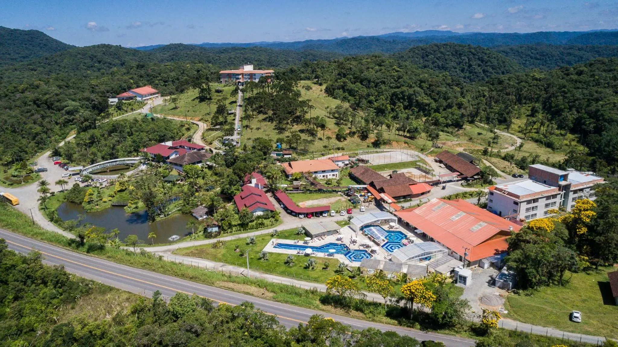 Property building in Hotel Fazenda Dona Francisca