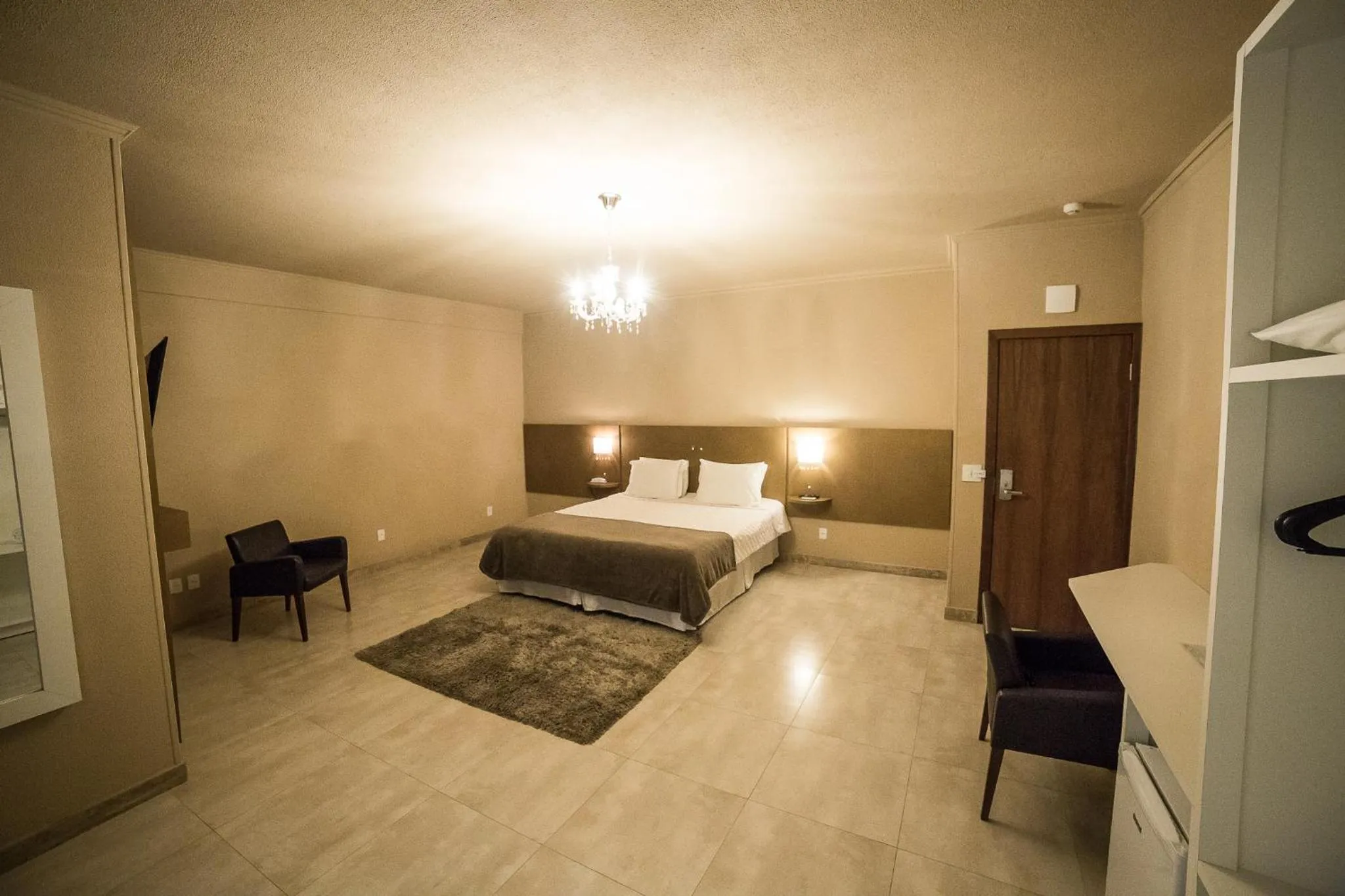 Bed in Hotel Fazenda Dona Francisca