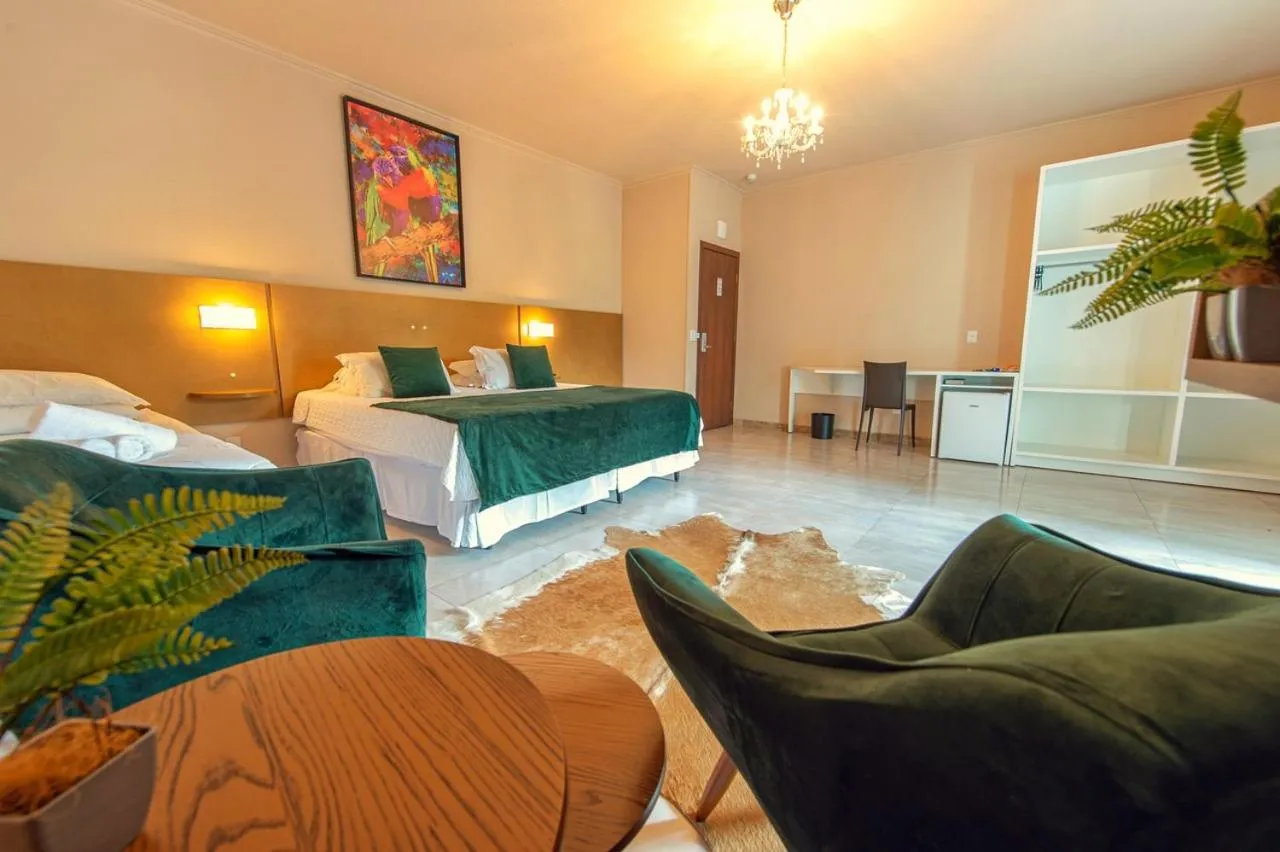 Bed in Hotel Fazenda Dona Francisca