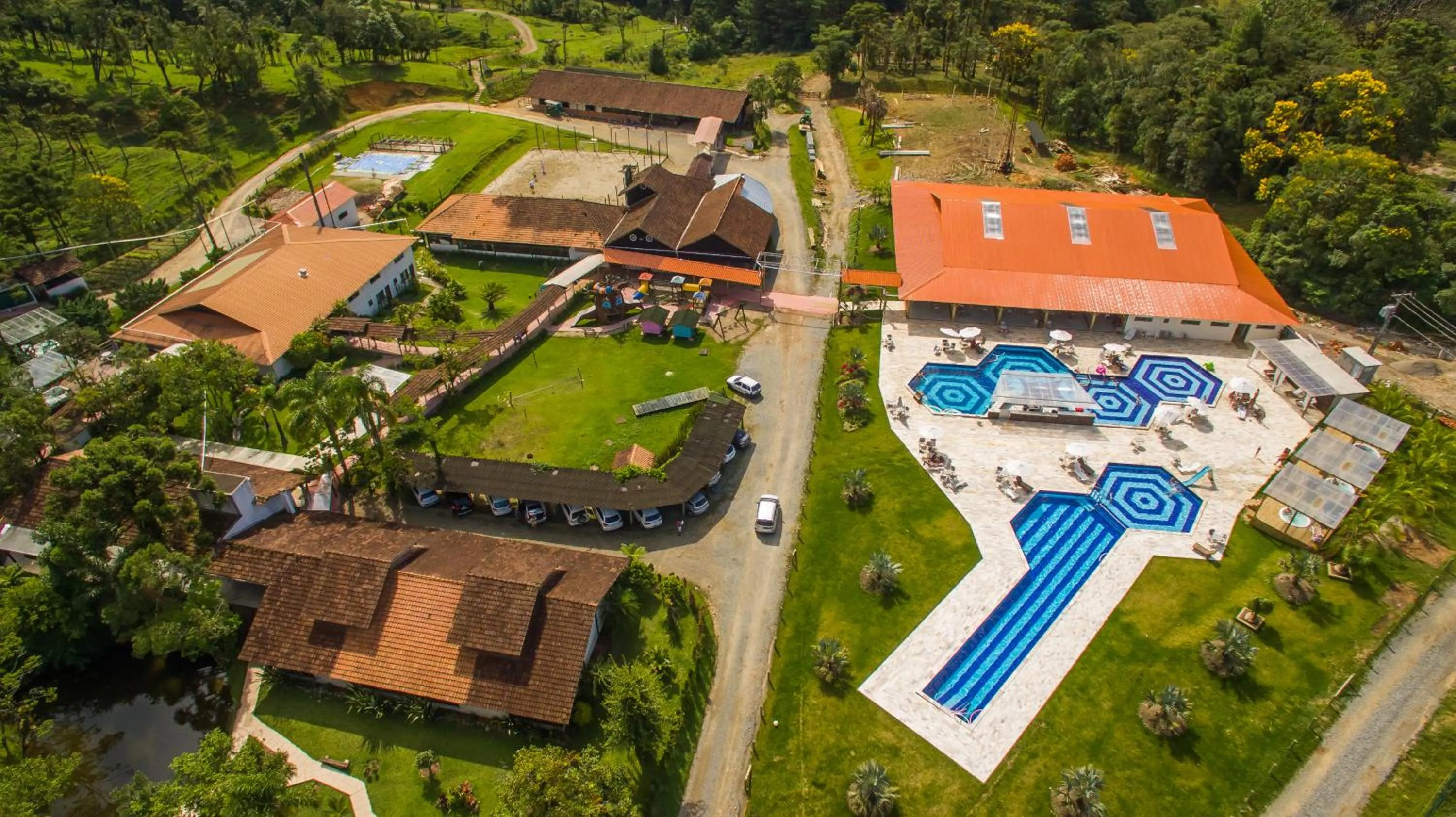 Property building in Hotel Fazenda Dona Francisca
