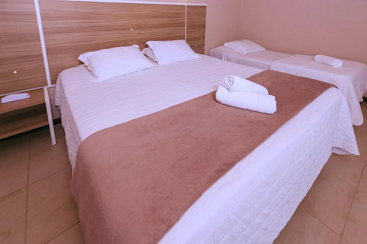 Bed in Hotel Fazenda Dona Francisca