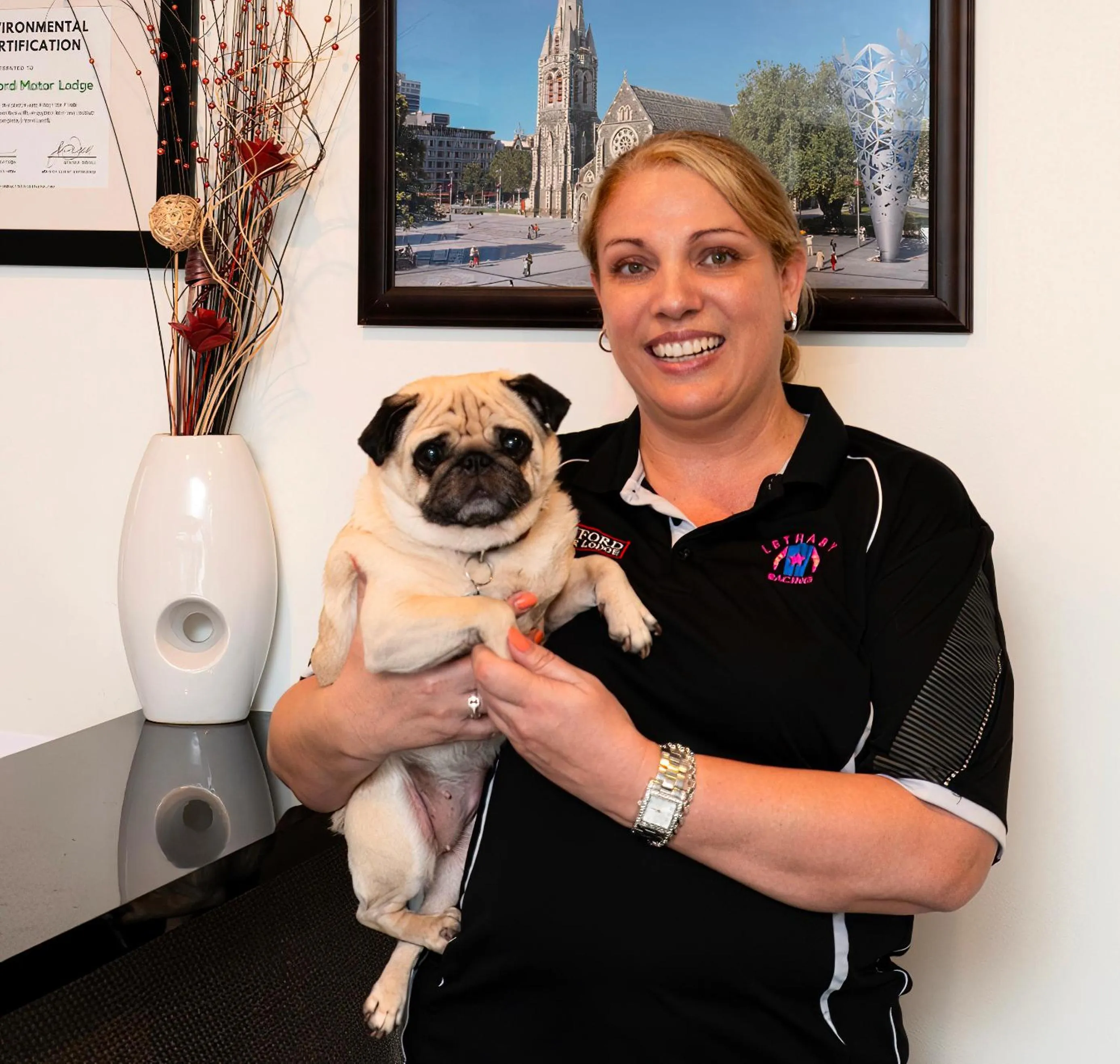 Lobby or reception in Ashford Motor Lodge